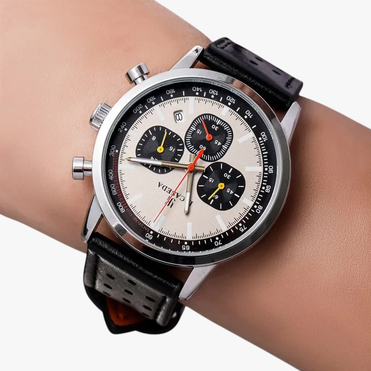 Drew | Orologio Uomo INCASEDA Cronografo di Lusso al Quarzo, Ultra Luminoso & Elegante - - watch watch for men watches WATCHES FOR MEN - Concept Palermo