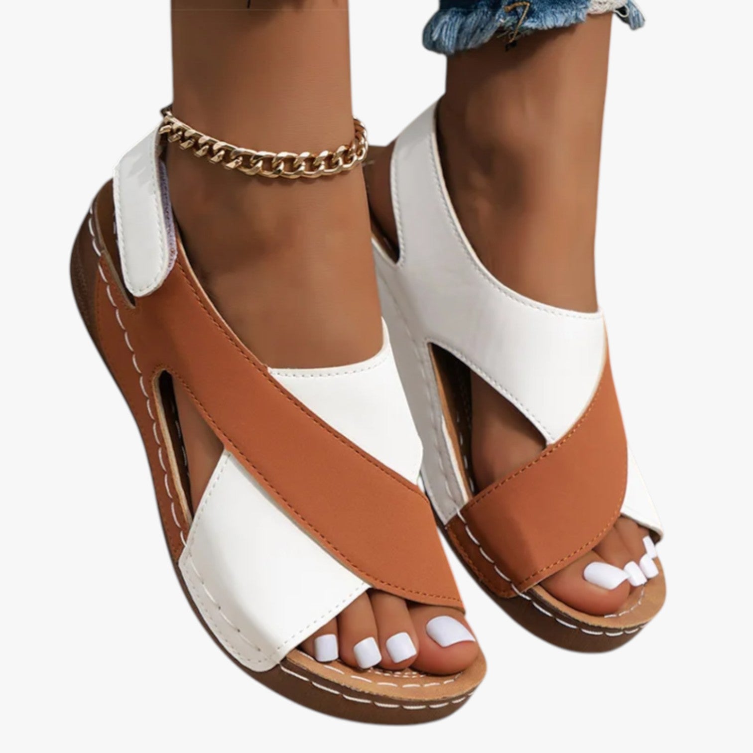 Rachelle | Comodità estiva con stile - Sandali con zeppa morbidi e leggeri - - breathable sandals casual sandals fashion sandals womens sandal - Concept Palermo