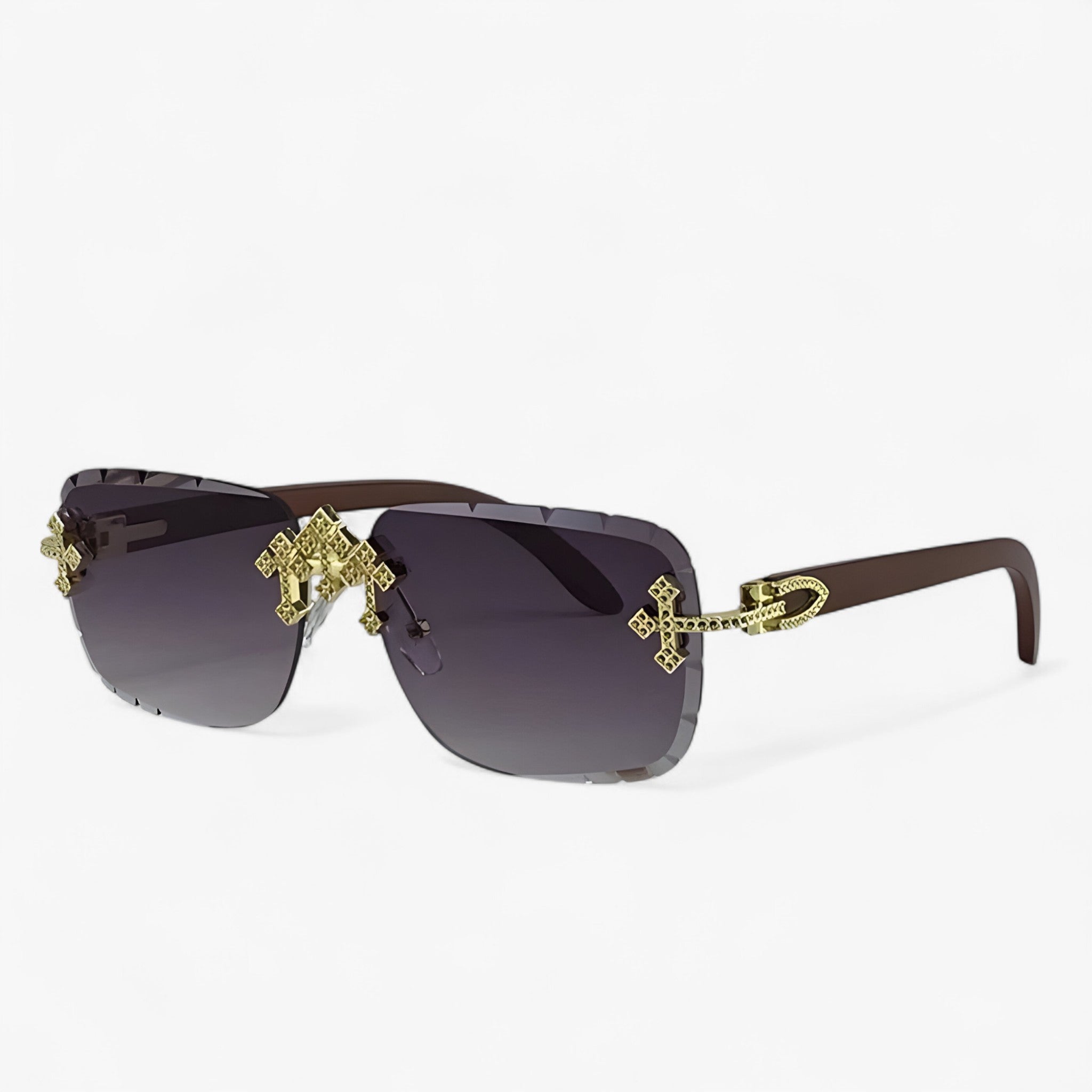Finn | Occhiali da sole senza montatura stile steampunk - - Fashion Sunglasses men sunglasses polarized mens sunglasses Polarized man sunglasses Sunglasses sunglasses polarized men - Concept Palermo