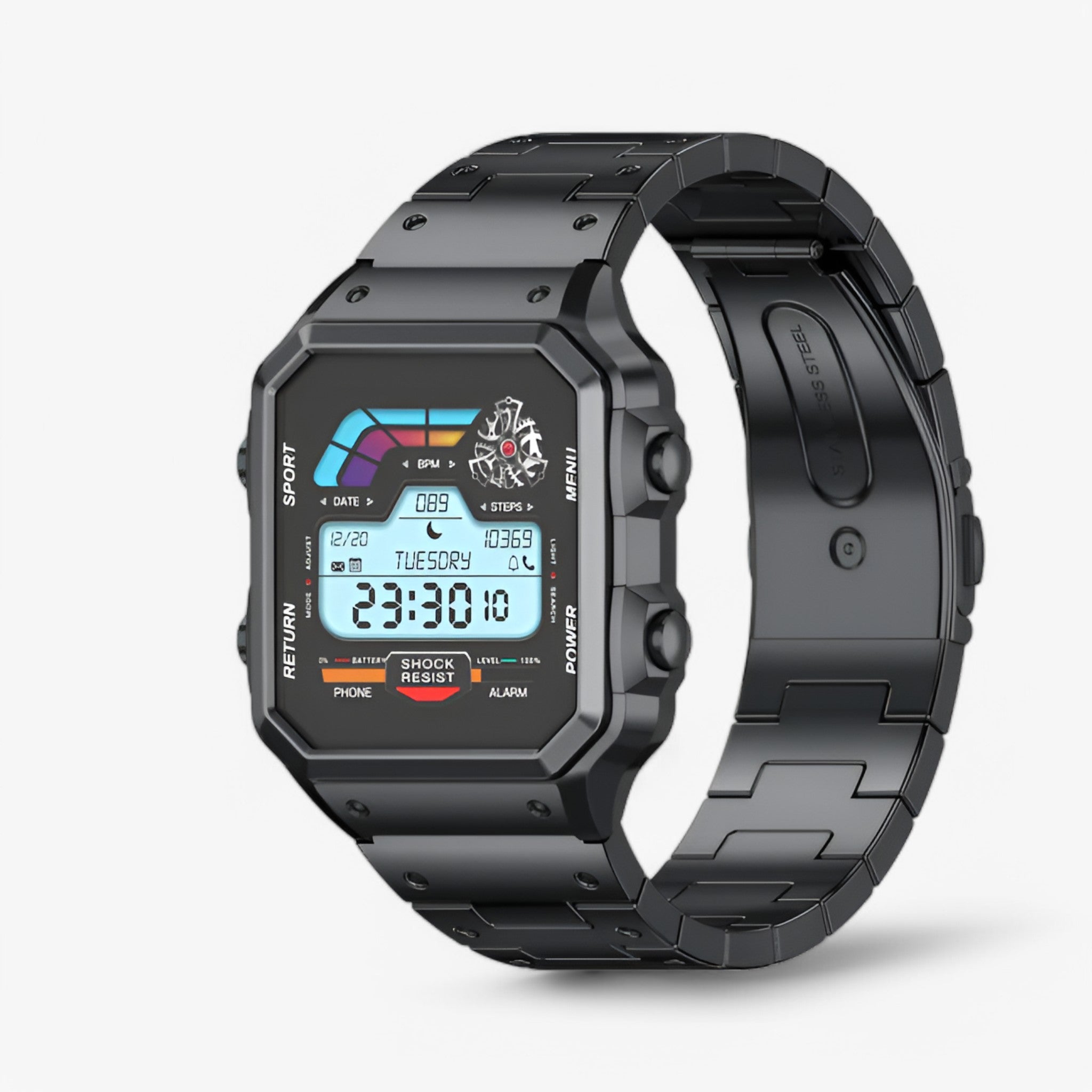 Kairos | Orologio Intelligente di Fascia Alta - AW39 Nero - - Concept Palermo