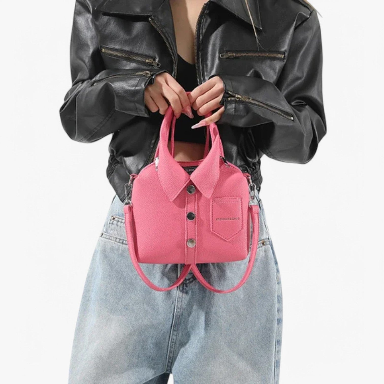 Eleanor | Borsa a tracolla compatta in PU – Design elegante, comodità quotidiana - - bag handbags women bag - Concept Palermo