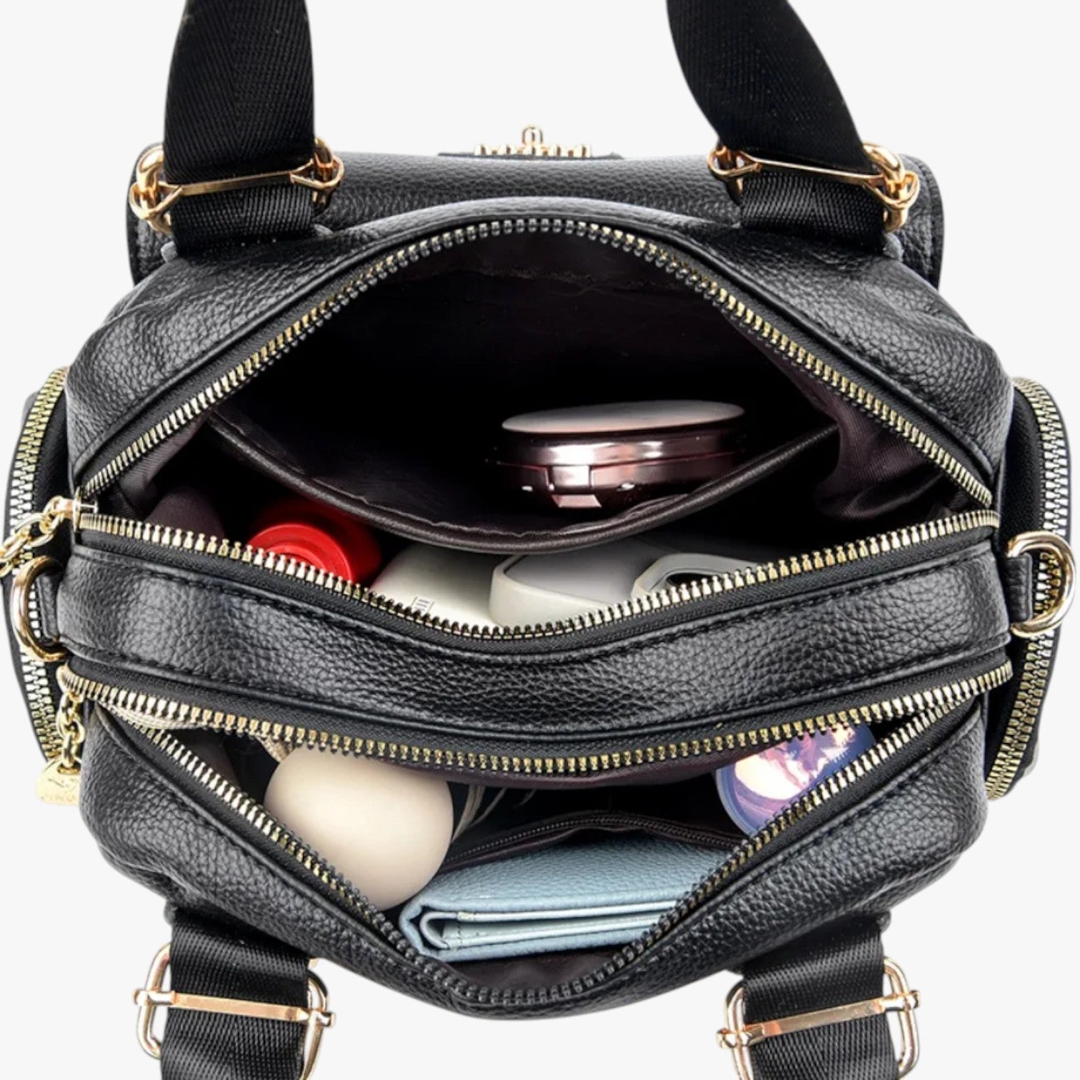 Siera | Eleganza e praticità per tutti i giorni – Borsa multitasche in pelle PU - - Bags women bags Women's handbags - Concept Palermo