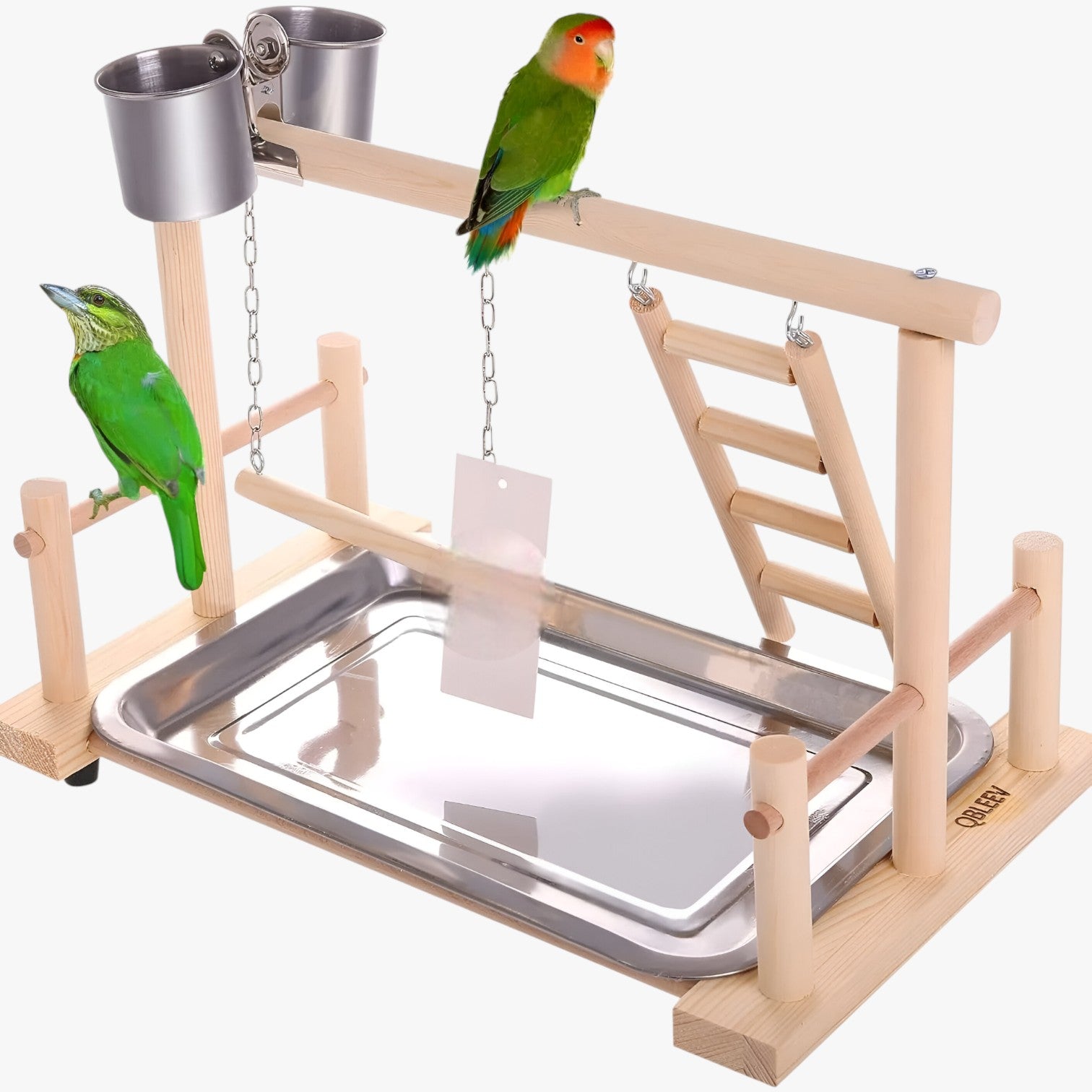 Felicia | Porta pappagalli in legno – Allenare, giocare e divertirsi - - bird bird toys birdproduct pet PET SUPPLIES - Concept Palermo