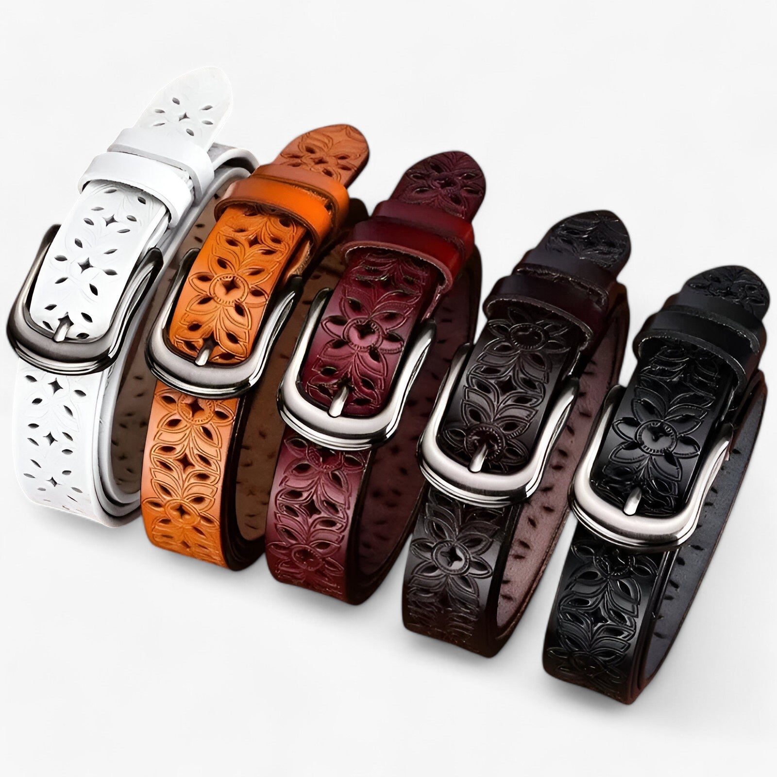Janice | Nuova cintura in pelle - Elegante e resistente in pelle - - belts waist belt for women Womens belt - Concept Palermo