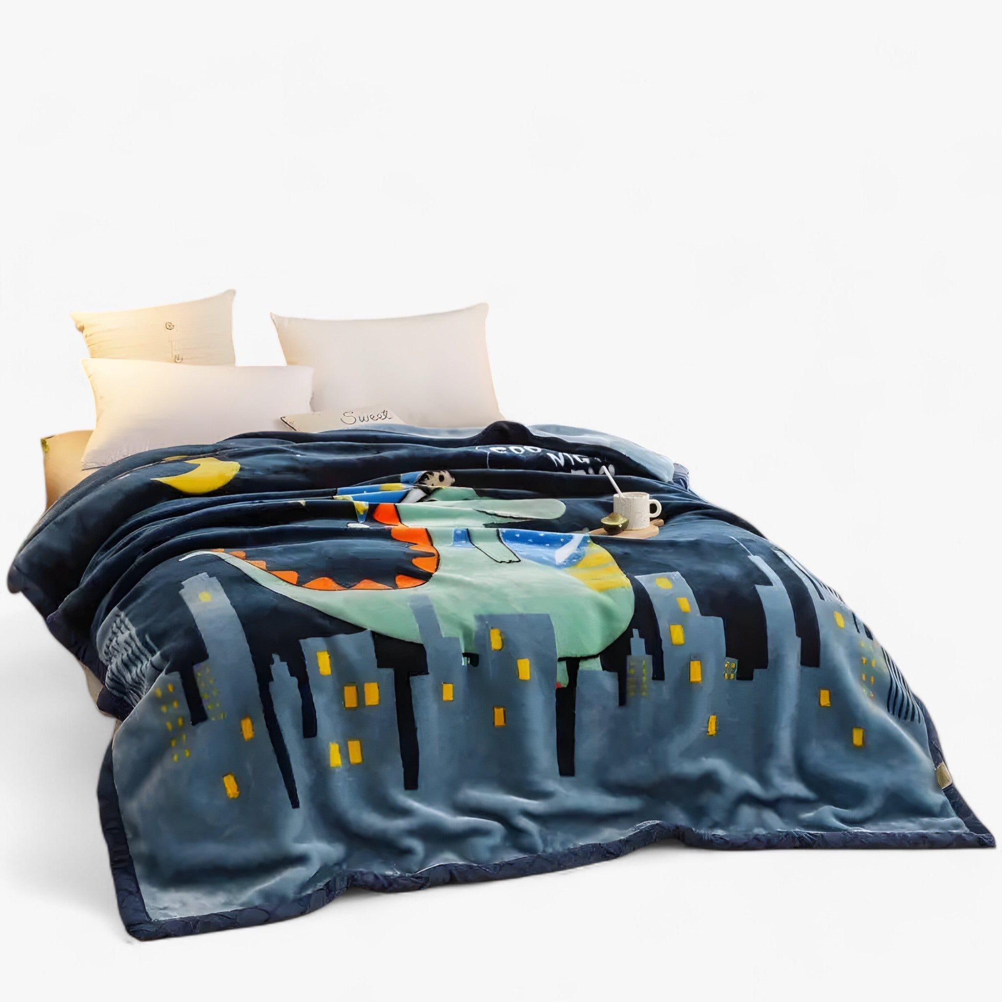 Elise | Coperta di coccole - Morbidezza floreale - Colore 5 - - Concept Palermo