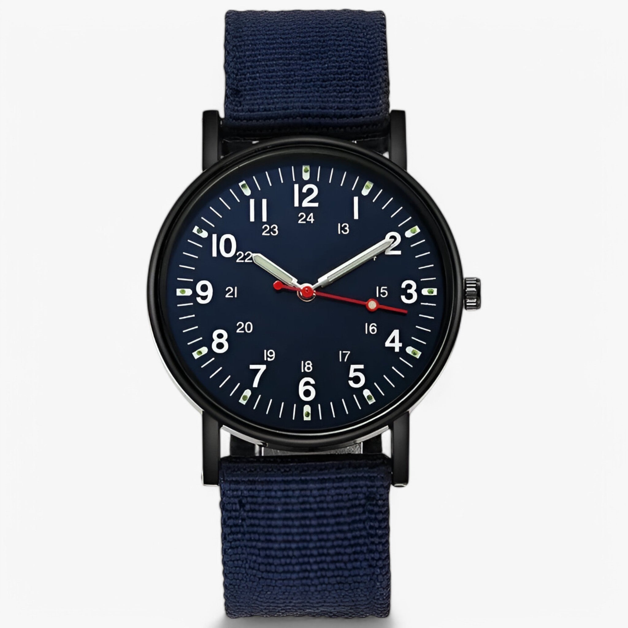 Ettore | Orologio militare sportivo in nylon - Blu scuro - - Concept Palermo