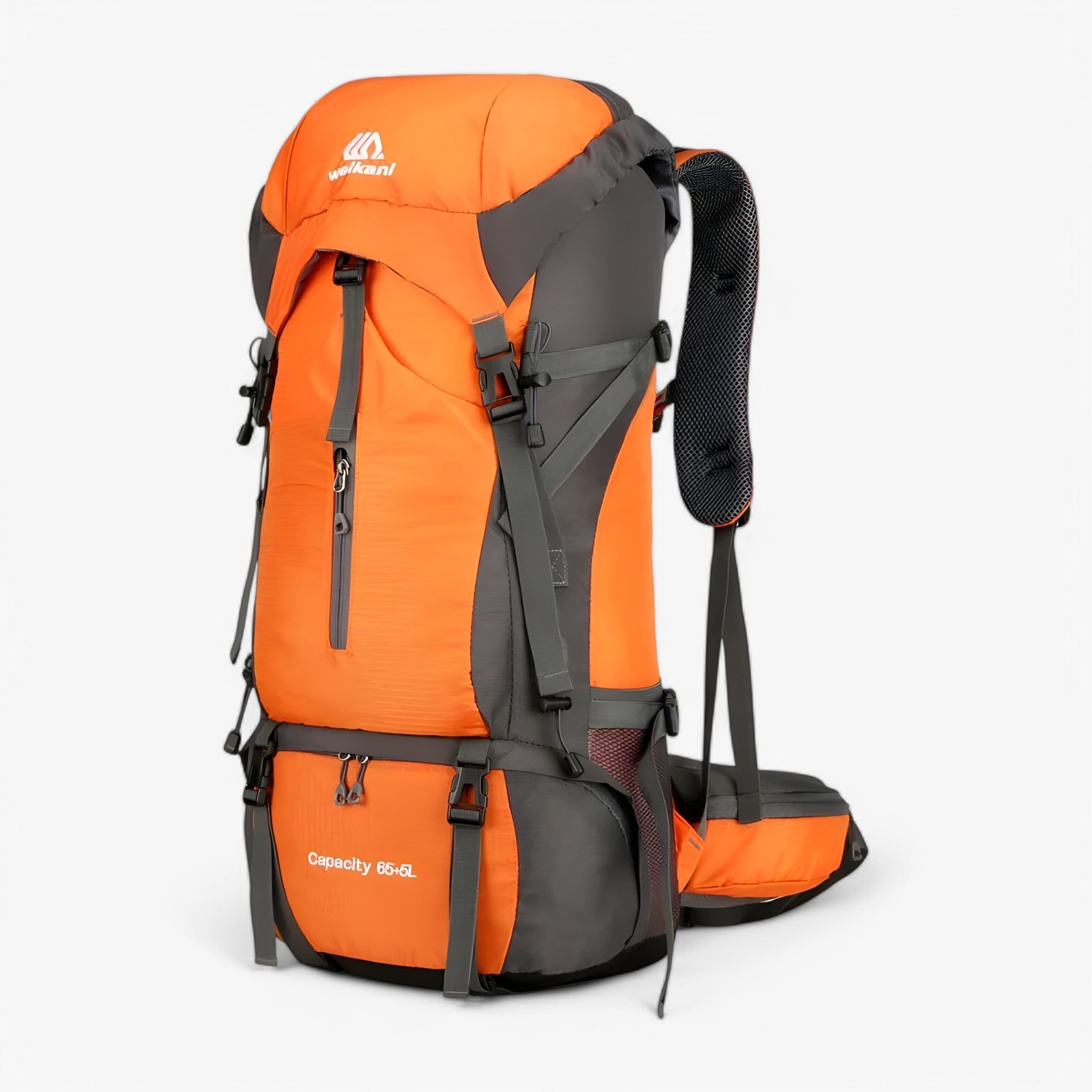 Zaino da campeggio in nylon da 70L con copertura antipioggia - - 70L backpack hiking backpacks travel backpacks - Concept Palermo