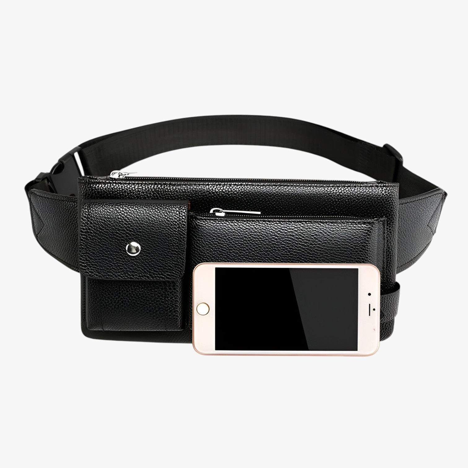 Azriel | Borsa a Vita Multifunzionale in Pelle - Nero Taglia Grande - Bags bags for men Crossbody Bags Shoulder & Crossbody Bags - Concept Palermo