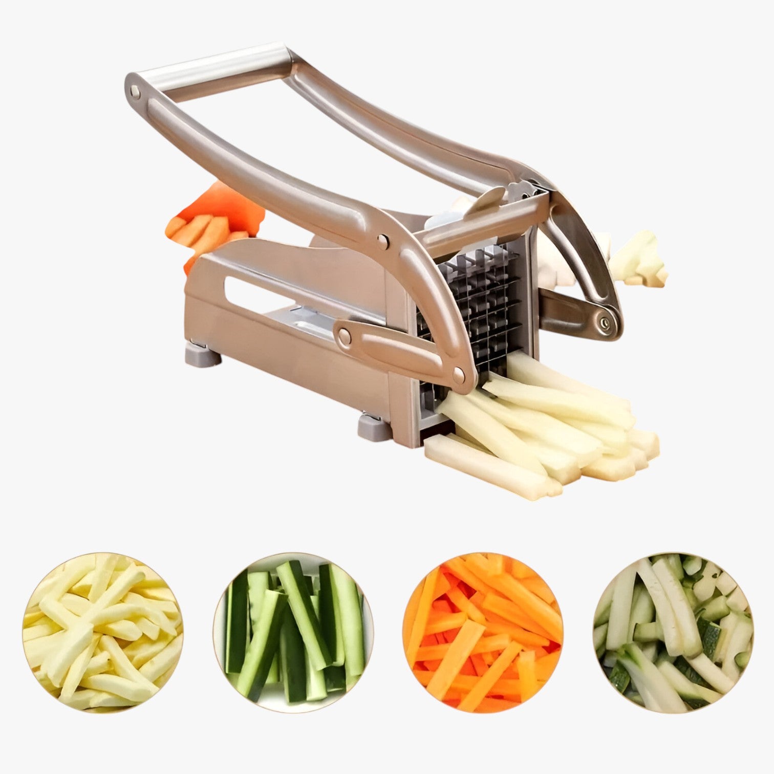 Emelia | Tagliaverdure Antiscivolo per Patatine e BBQ - - Kitchen Kitchen Essentials Kitchenware - Concept Palermo