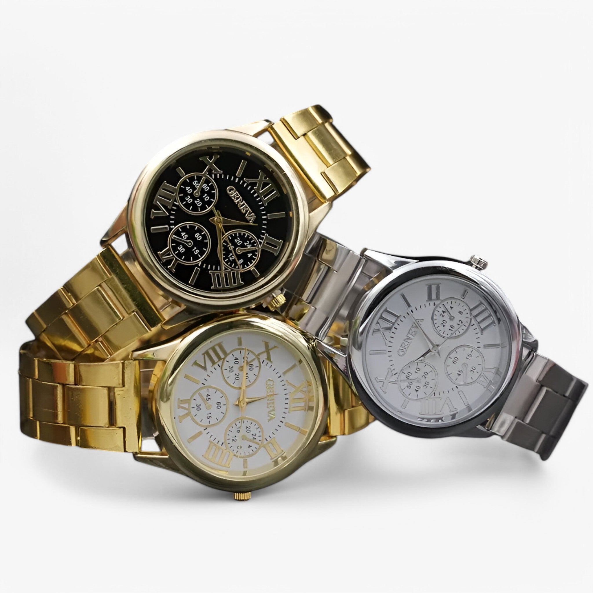 Lorenzo | Orologio casual da uomo in acciaio con 3 quadranti - - female watch watch for women - Concept Palermo