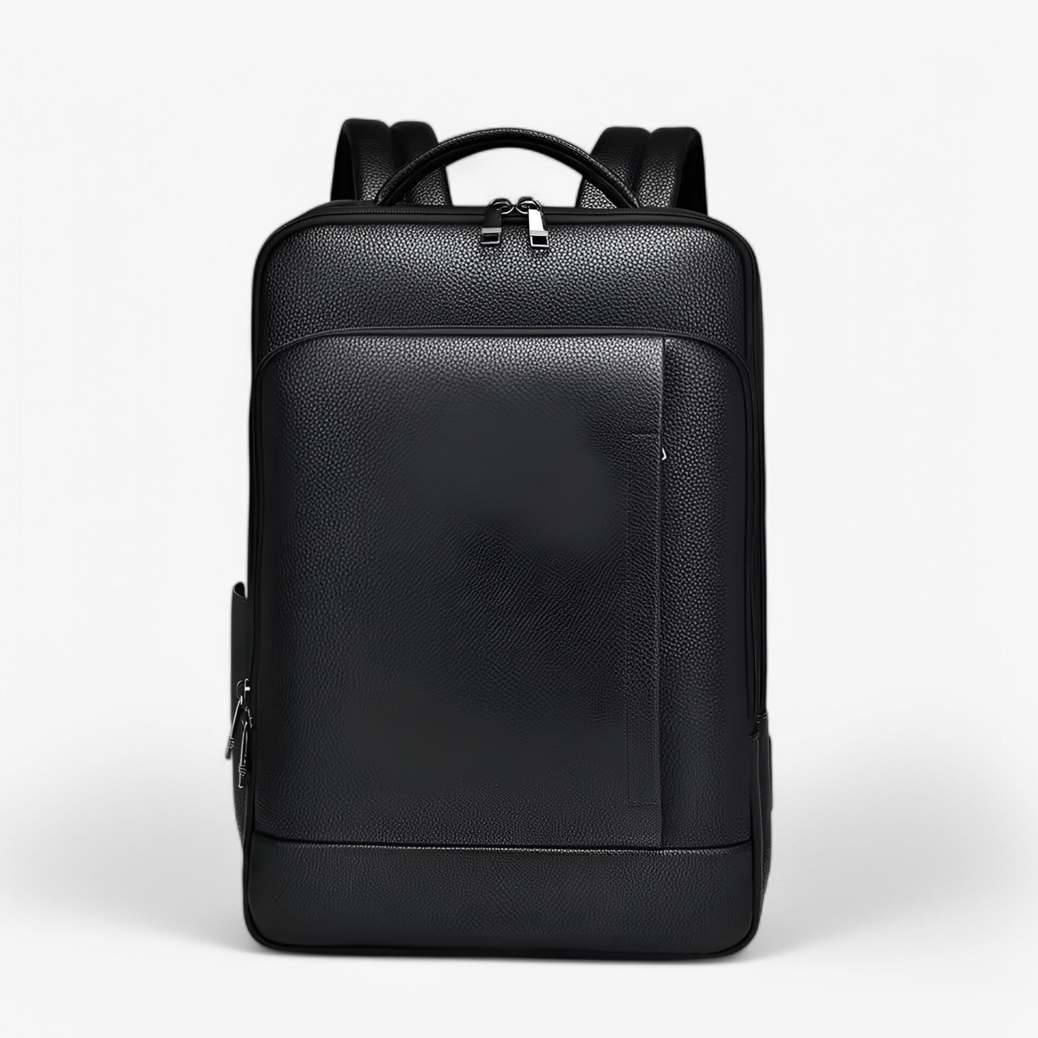 Leonardo | Zaino in Pelle con USB - Nero-D - - Concept Palermo