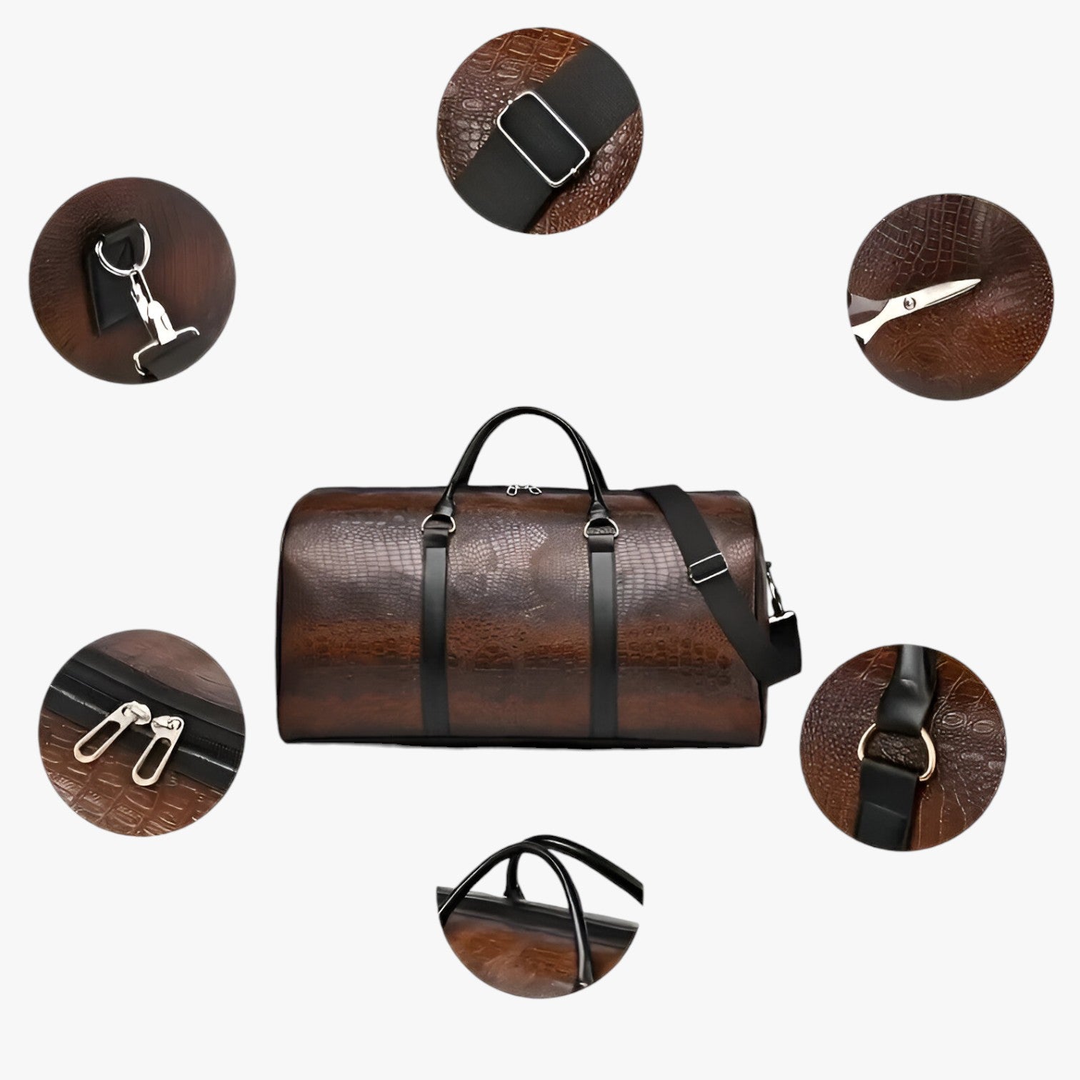Archie | Borsa da viaggio in pelle resistente e capiente - - Bags duffel bag men bag - Concept Palermo