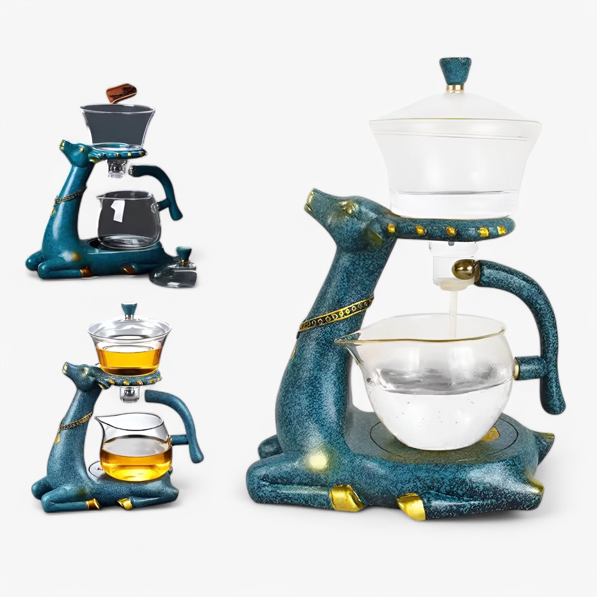 Aurora | Teiera in Vetro con Infusore - - - Concept Palermo