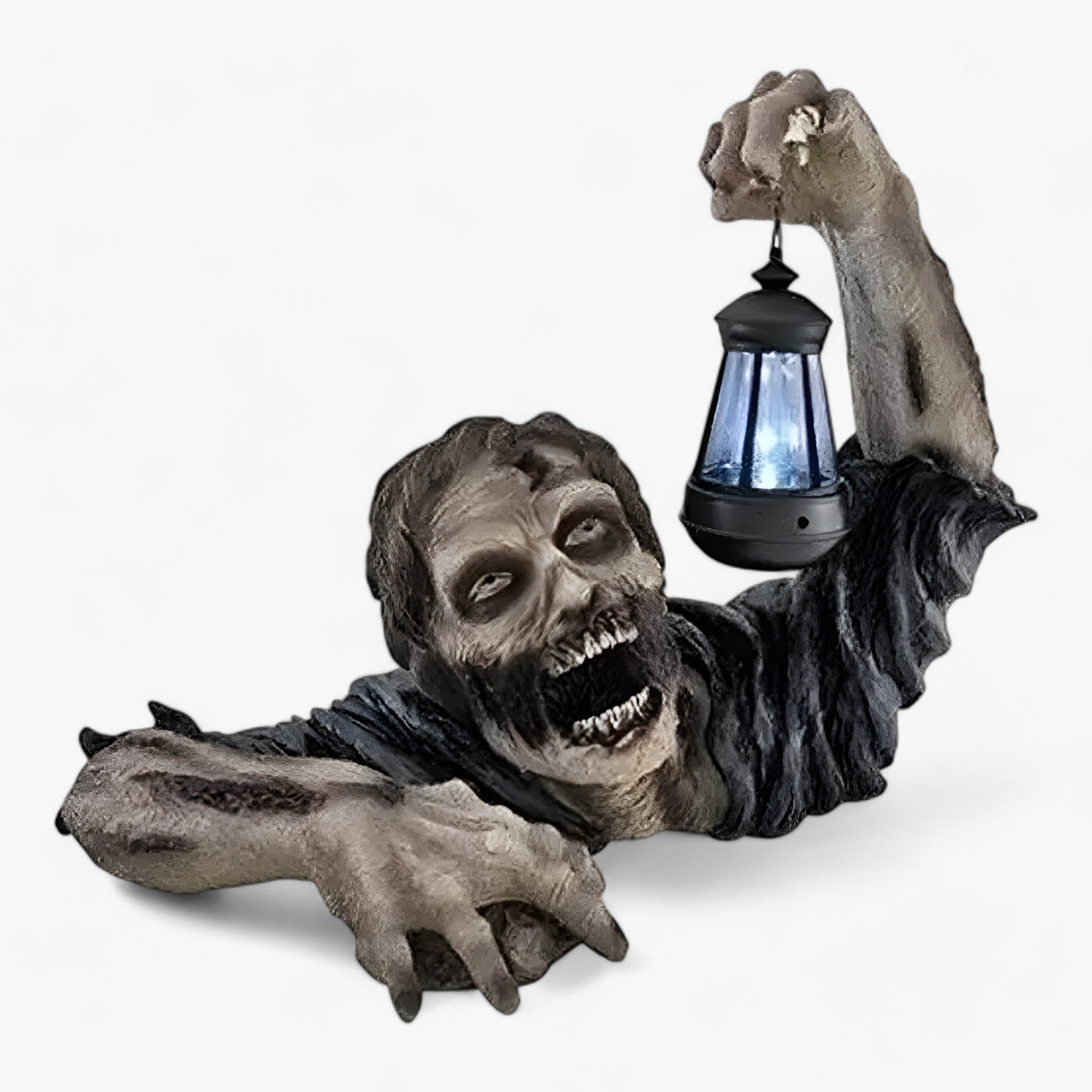 Zombie strisciante | Lanterna LED di Halloween - Decorazione spaventosa per esterni - A - halloween home decor - Concept Palermo