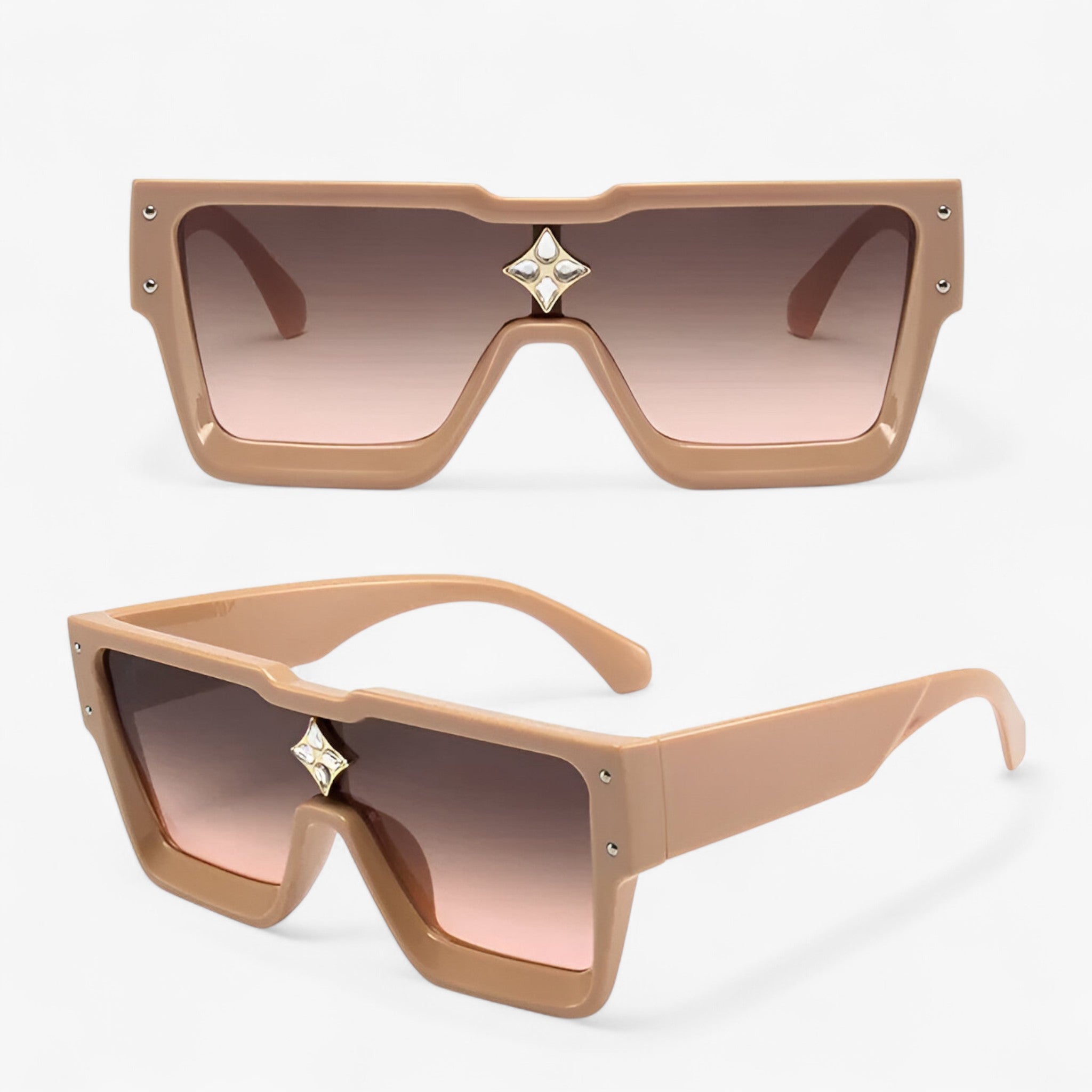 Vittorio | Occhiali da sole quadrati unisex con protezione UV400 - C3 - Fashion Sunglasses mens sunglasses Sunglasses sunglasses polarized men - Concept Palermo