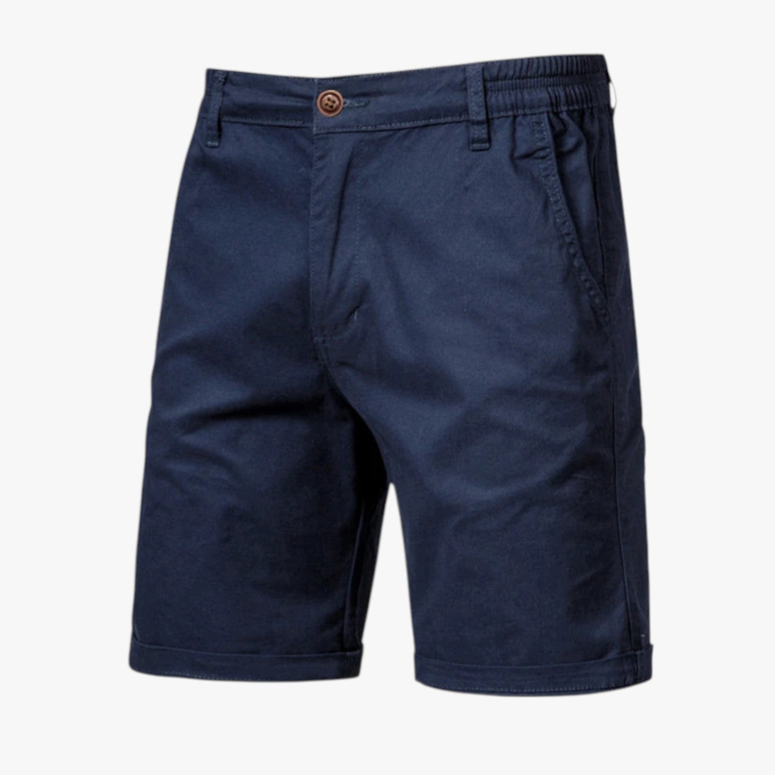 Grant | Pantaloncini da uomo in cotone elasticizzato: comfort premium per il relax - BluMarino - Herren Shorts komfortable Shorts shorts for men Summer shorts - Concept Palermo