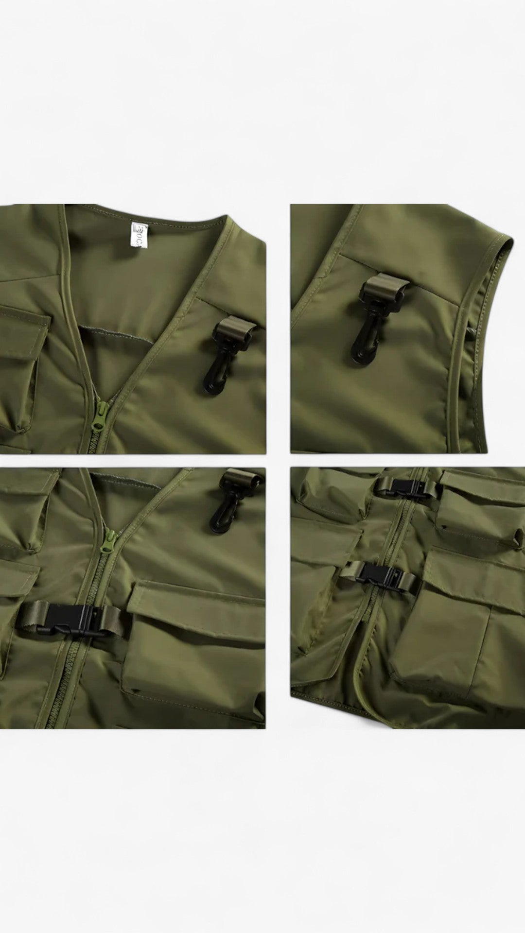 Fiadh | Gilet impermeabile per campeggio e pesca - - camping vest fishing vest vests - Concept Palermo