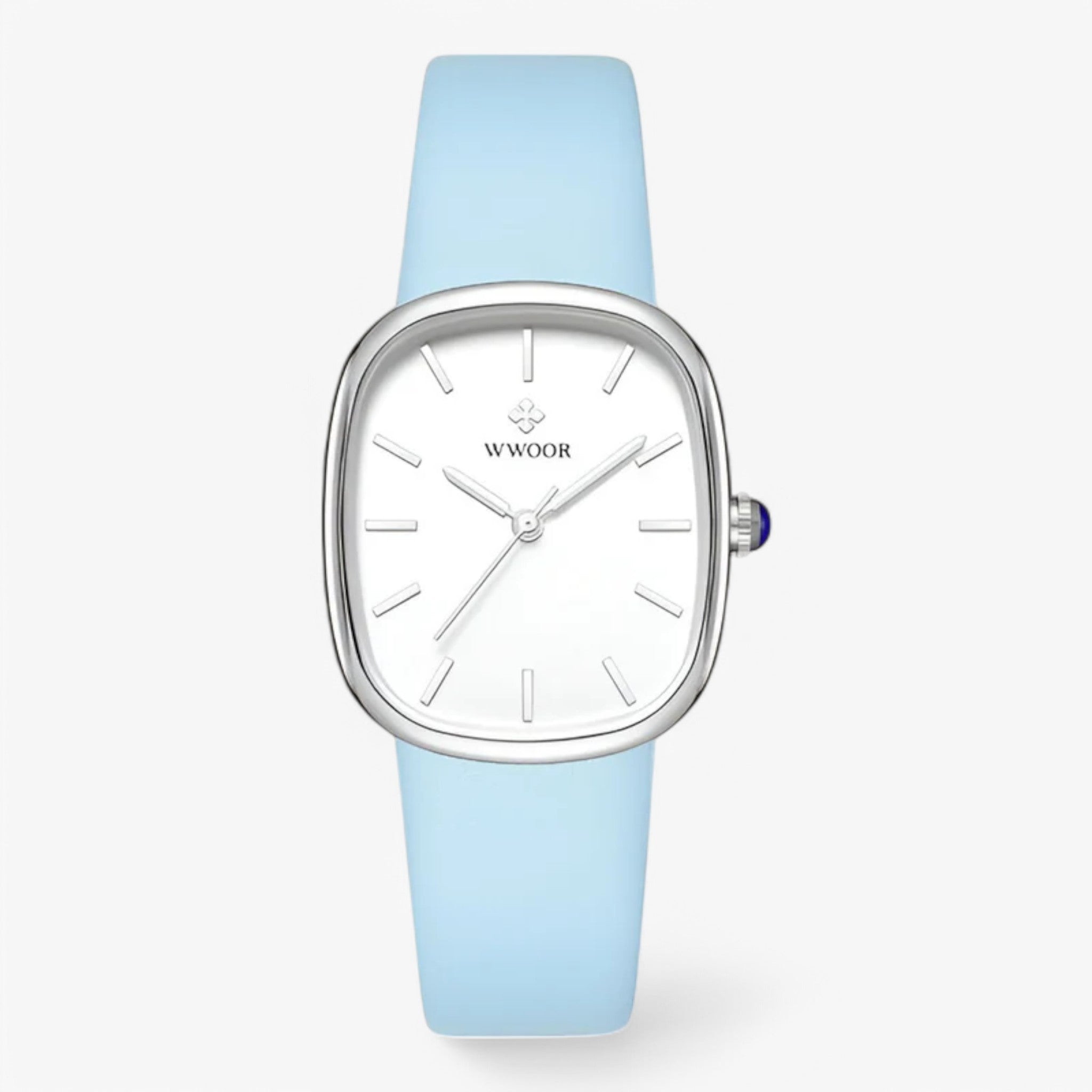 Lena | Elegante orologio in pelle - Blu - watches wrist watches for women - Concept Palermo