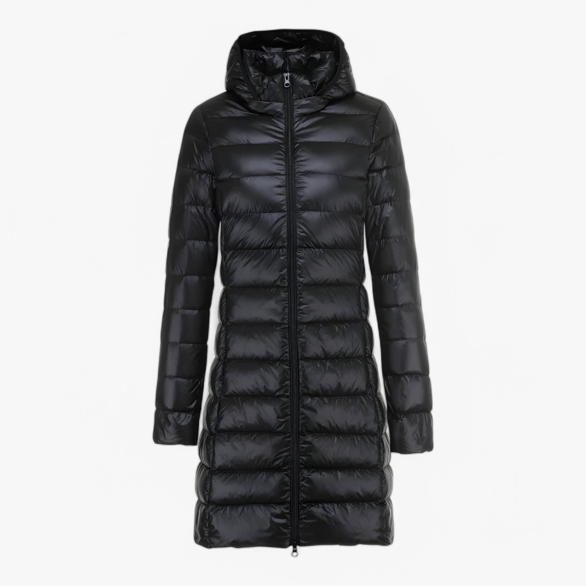 Sheena | Giacca Lunga Ultralight - Nero - Clothing DAM Jackets & Coats - Concept Palermo