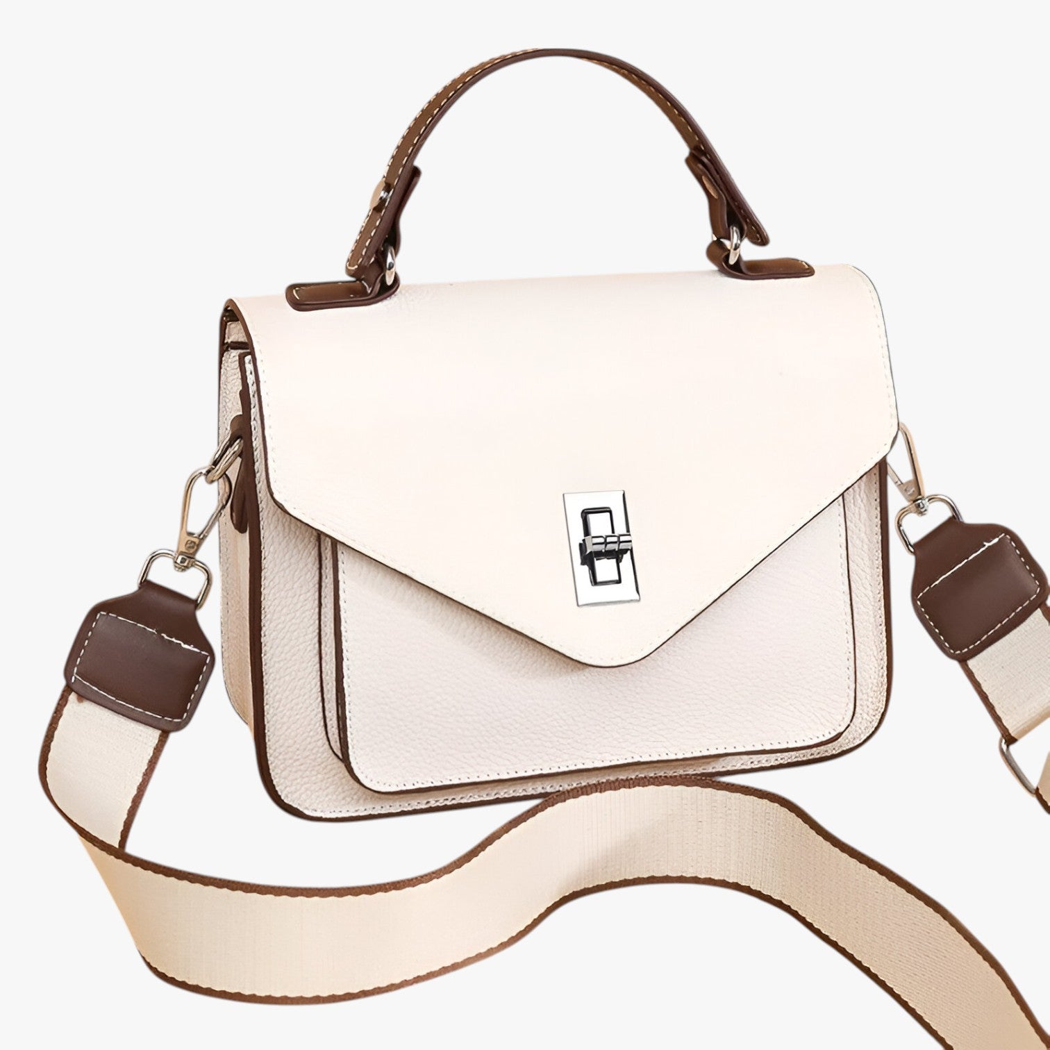 Valerie | Borsa di lusso in vera pelle - beige - bag Bags handbags women bags Women's handbags - Concept Palermo