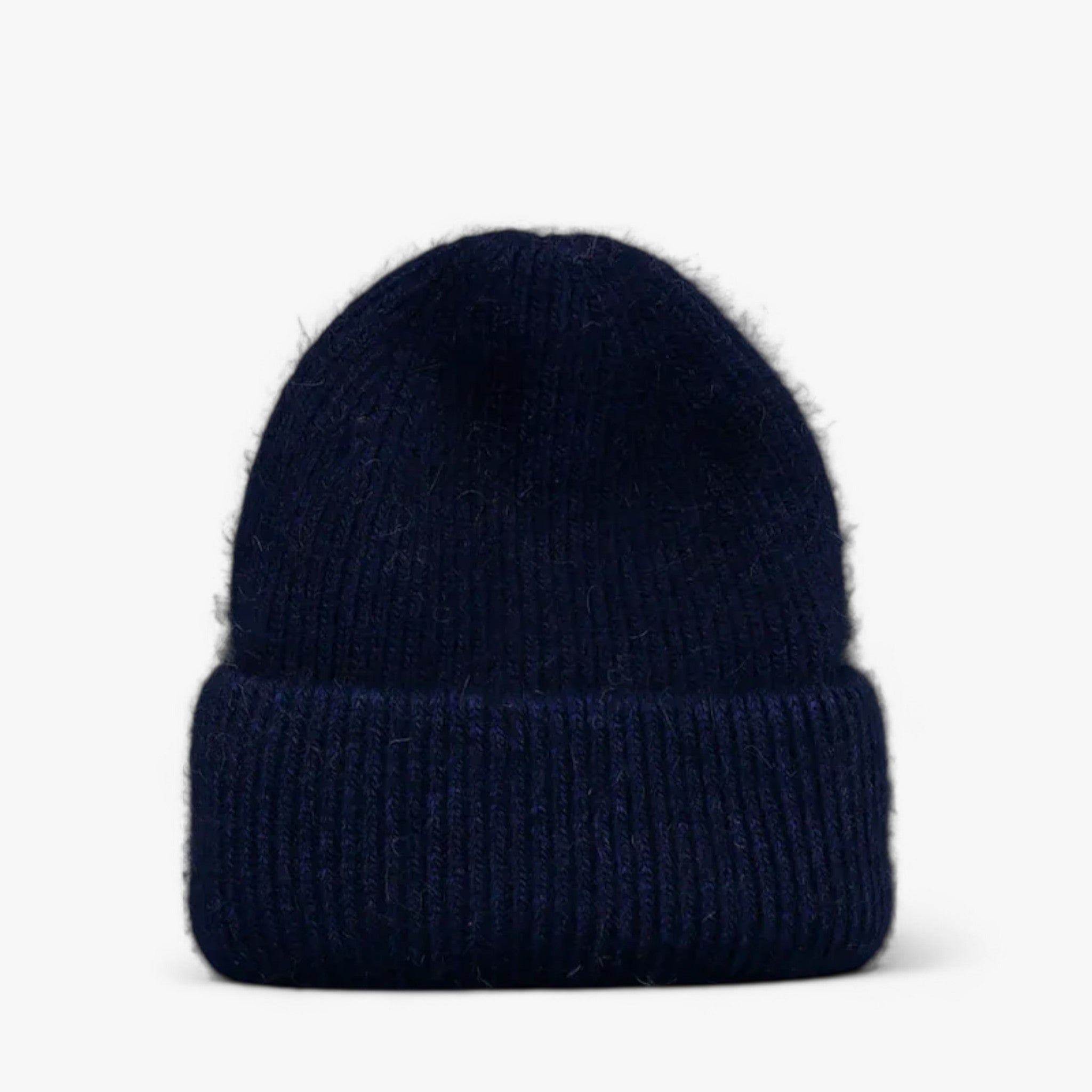 Elle | Cappello invernale: calore lussuoso con vera pelliccia di coniglio - Blu navy 54cm-60cm - bucket hats hat Sun Hats - Concept Palermo