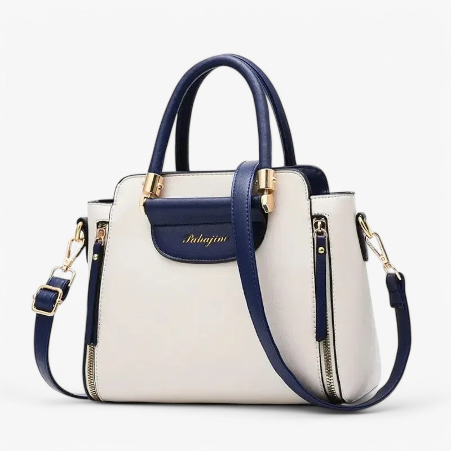 Elisabeth | Borsa a Mano Chic a Contrasto – Elegante e Professionale per il Lavoro - - Bags handbags women bags - Concept Palermo