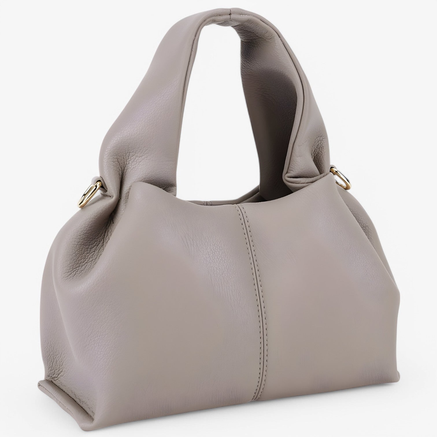 Jimena | Elegante borsa a spalla retro – Leggera, ampia e stilosa - Grigio - bag Handbag women bag - Concept Palermo