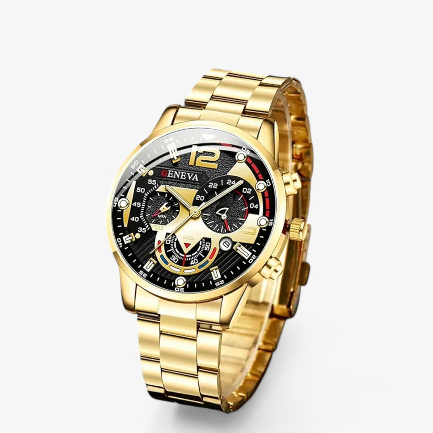 Andres | Strak e Luminoso – Orologio da Uomo in Acciaio Inossidabile di Lusso - - mens accessory watch watch for men - Concept Palermo