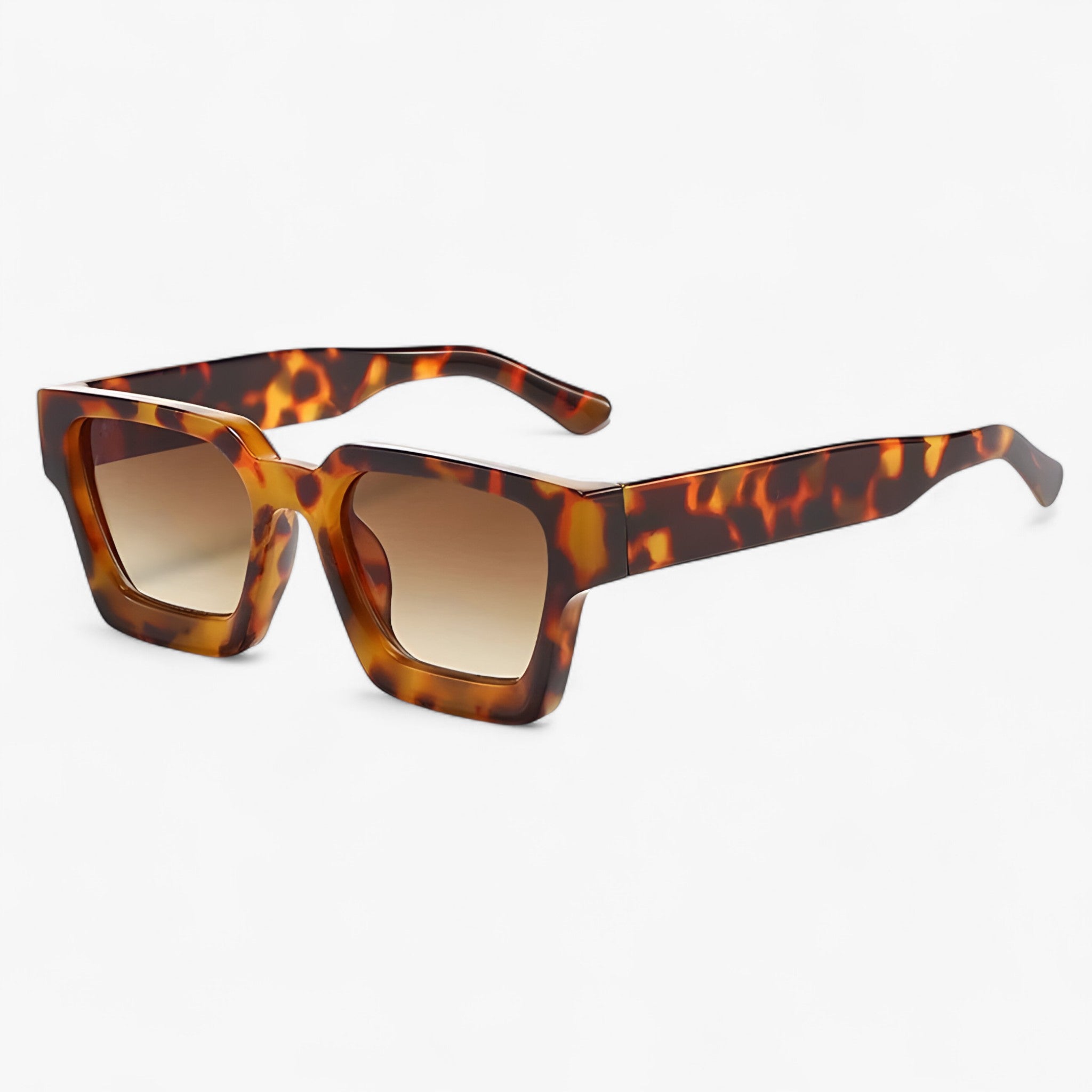 Otis | Occhiali da sole quadrati retrò da uomo - Tè Leopardo - Fashion Sunglasses men sunglasses polarized mens sunglasses Polarized man sunglasses Sunglasses sunglasses polarized men - Concept Palermo