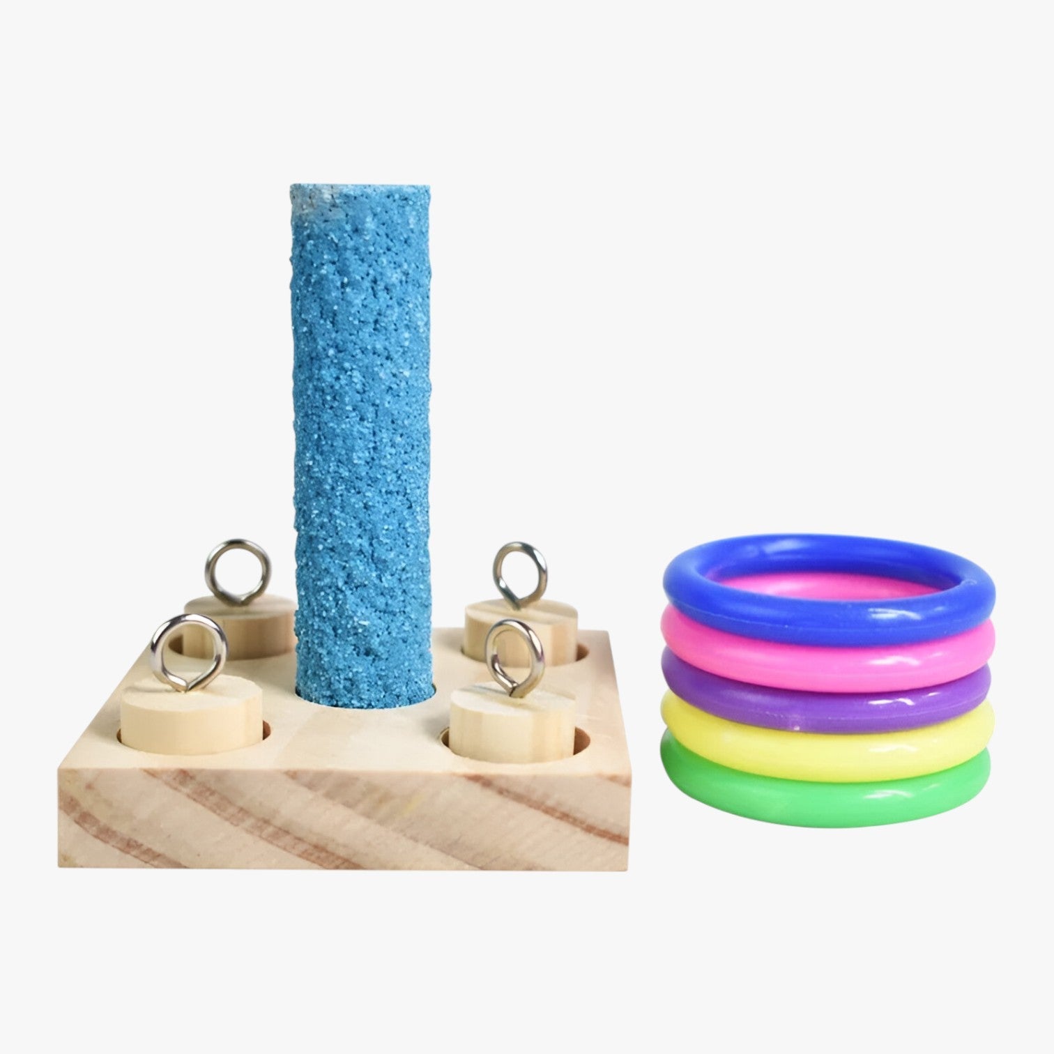 Carrie | Giocattolo per l'addestramento degli uccelli – Stimola intelligenza e divertimento - Kit 1 - bird bird toys birdproduct pet PET SUPPLIES - Concept Palermo