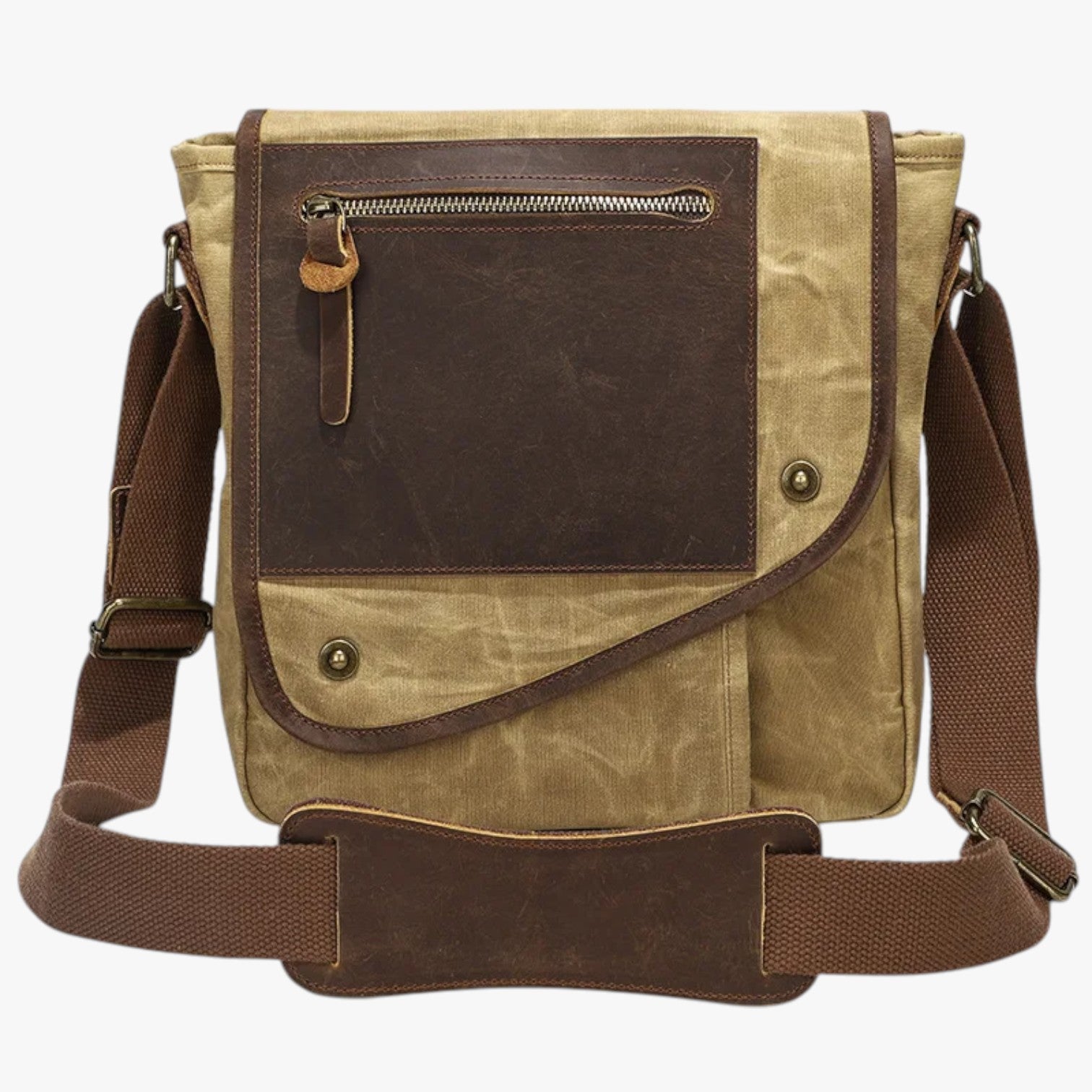 Alex | Borsa a tracolla vintage antifurto e impermeabile - giallo - bag Bags bags for men mens bag Shoulder & Crossbody Bags - Concept Palermo