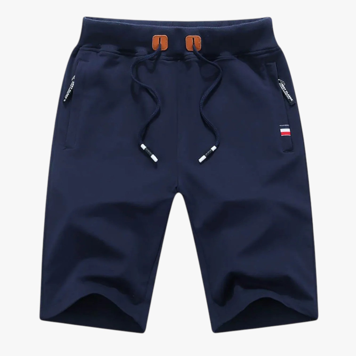 Edmund | Pantaloncini estivi slim-fit da uomo: stile casual e comfort da spiaggia - Blu Navy - Herren Shorts komfortable Shorts shorts for men Summer shorts - Concept Palermo
