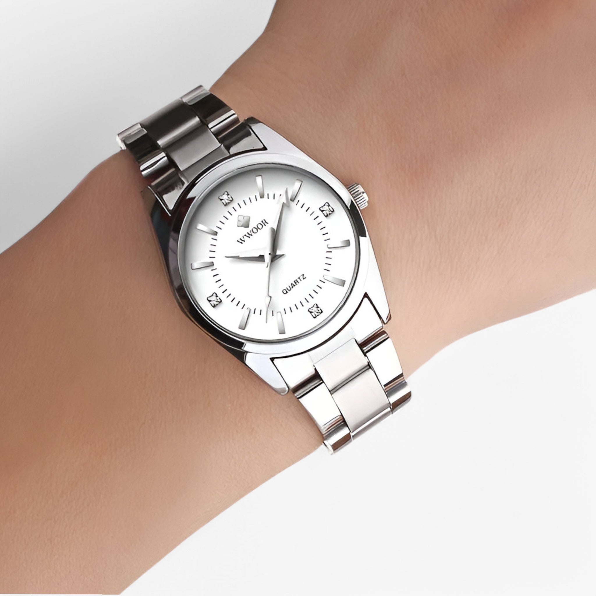 Anna | Orologi da donna classici di lusso in acciaio inossidabile con quadrante delicato - - watch for women - Concept Palermo
