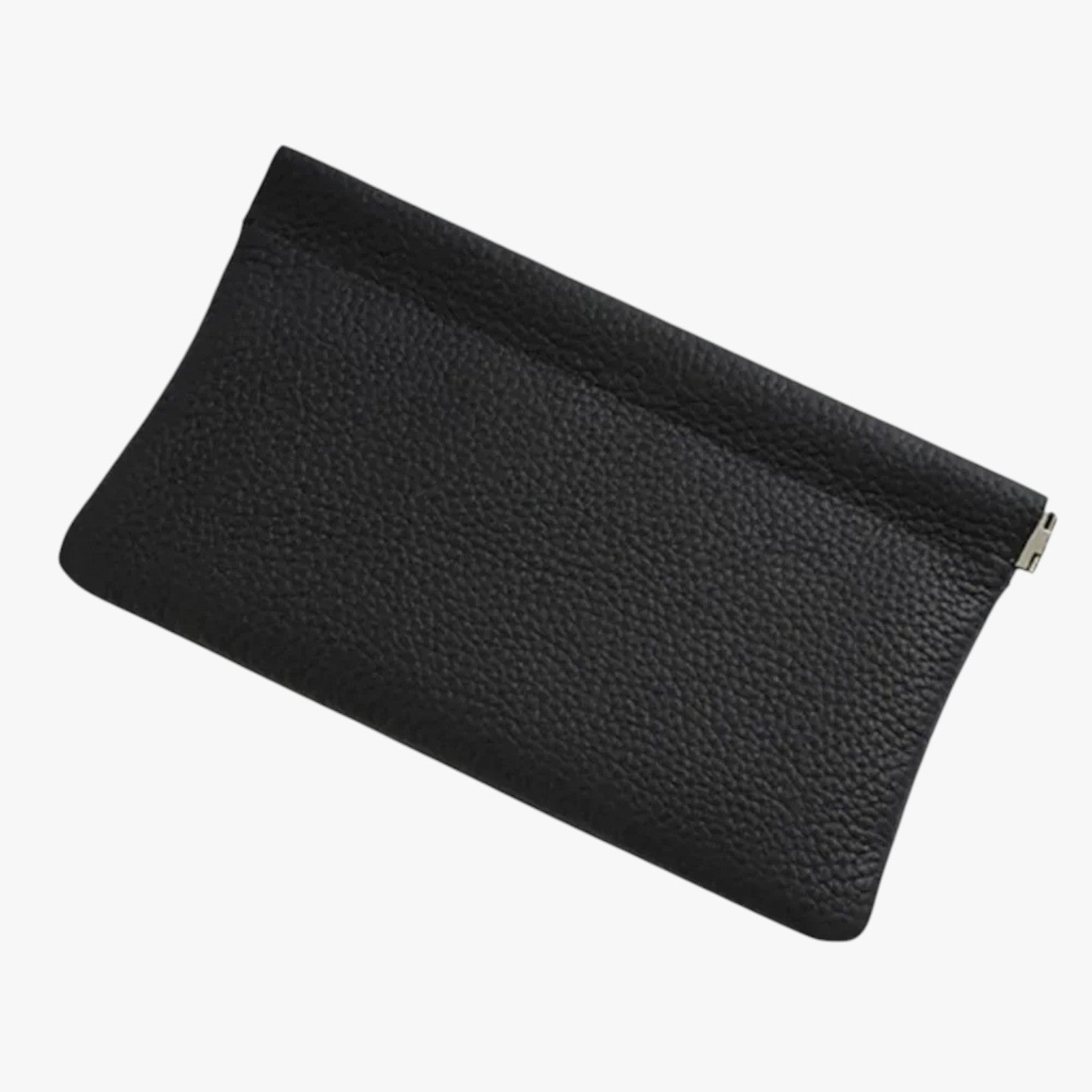 Nadia | Portafoglio lungo con tracolla e porta telefono - Nero - wallet wallets womens wallet - Concept Palermo
