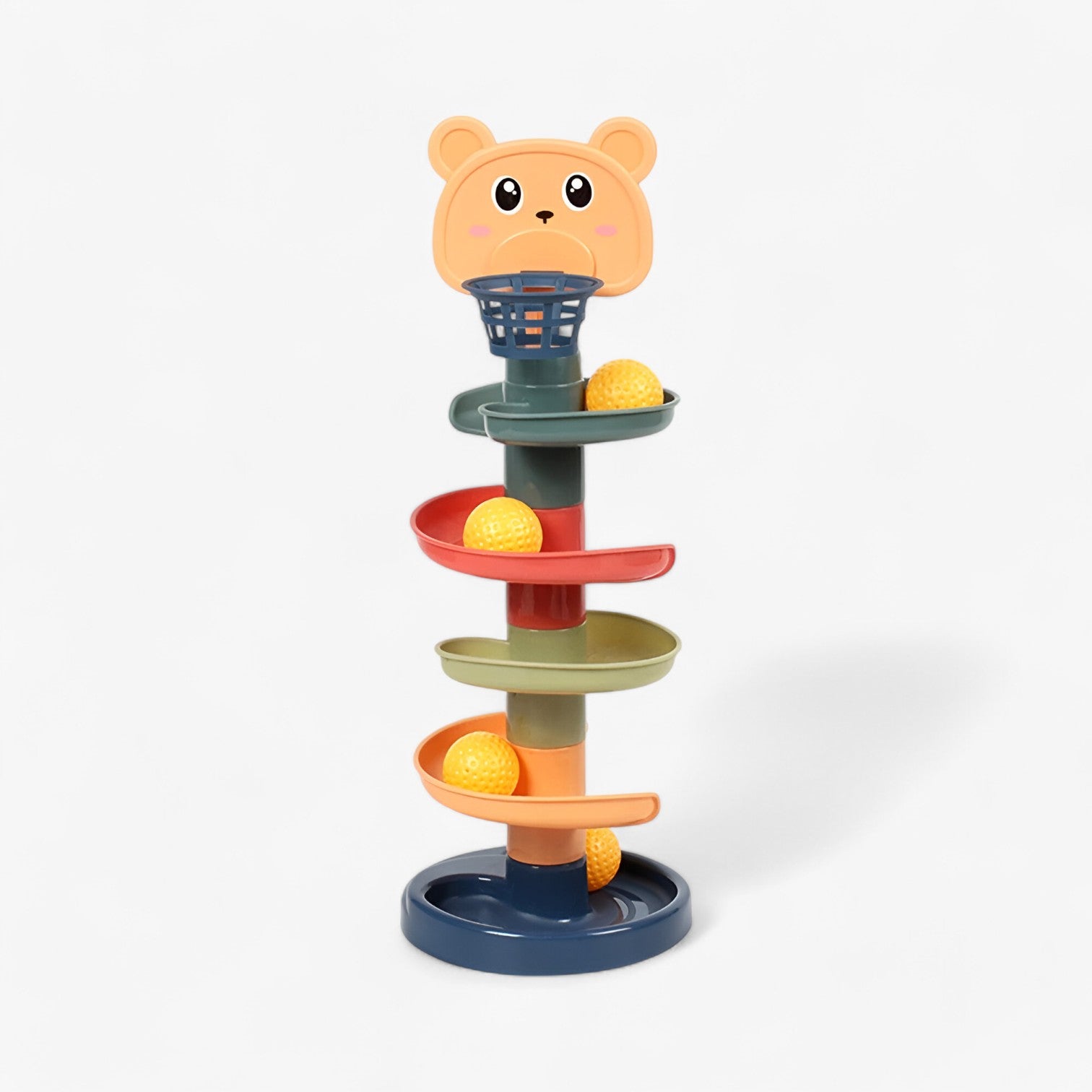 Giocattolo Educativo per Bambini | Palla Rotante e Torre da Impilare per Educazione Infantile - 5 strati - toys toys & gifts toys for kids - Concept Palermo