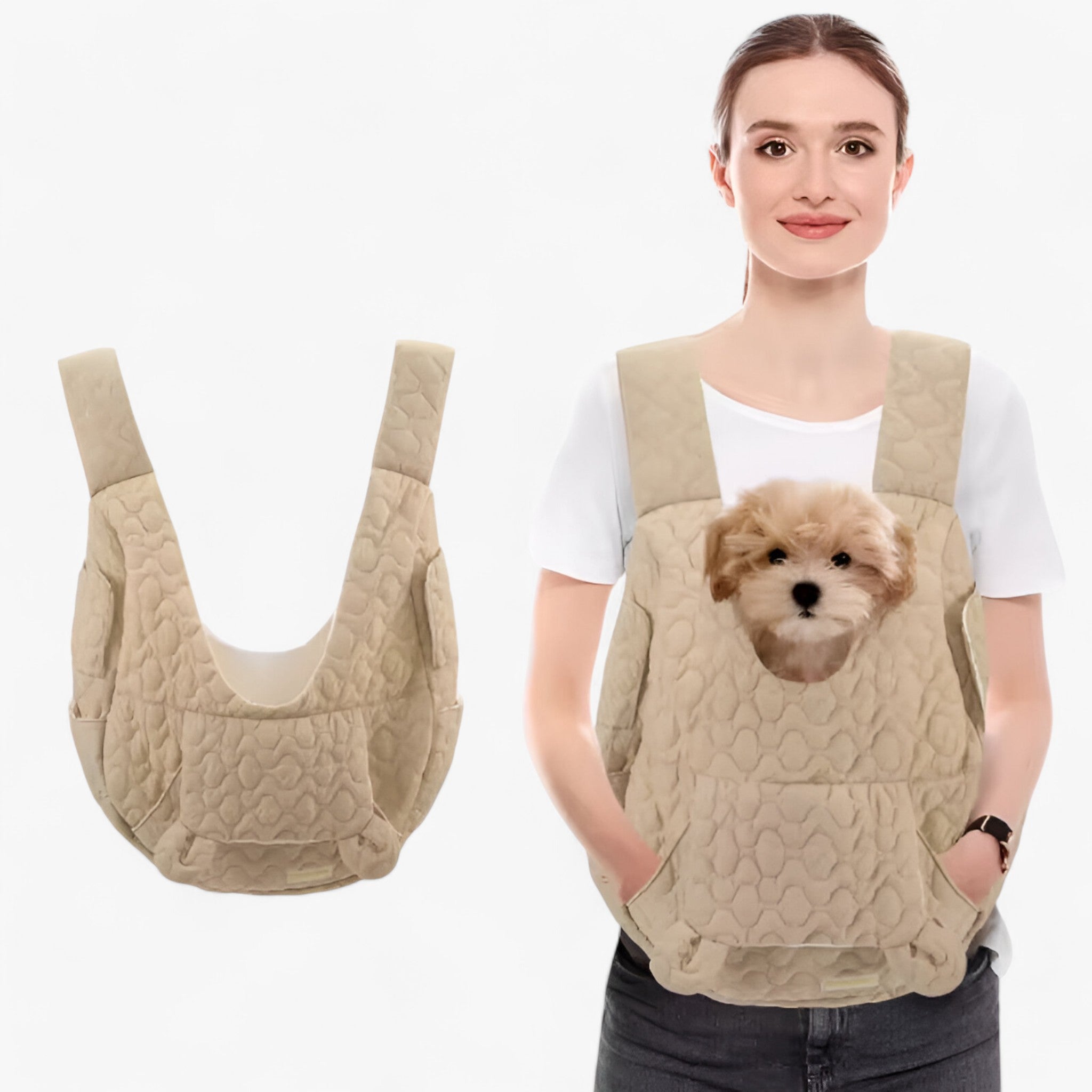 PetVoyager | Borsa da Trasporto Extra Spaziosa – Confortevole, Impermeabile e Resistente al Vento - - - Concept Palermo