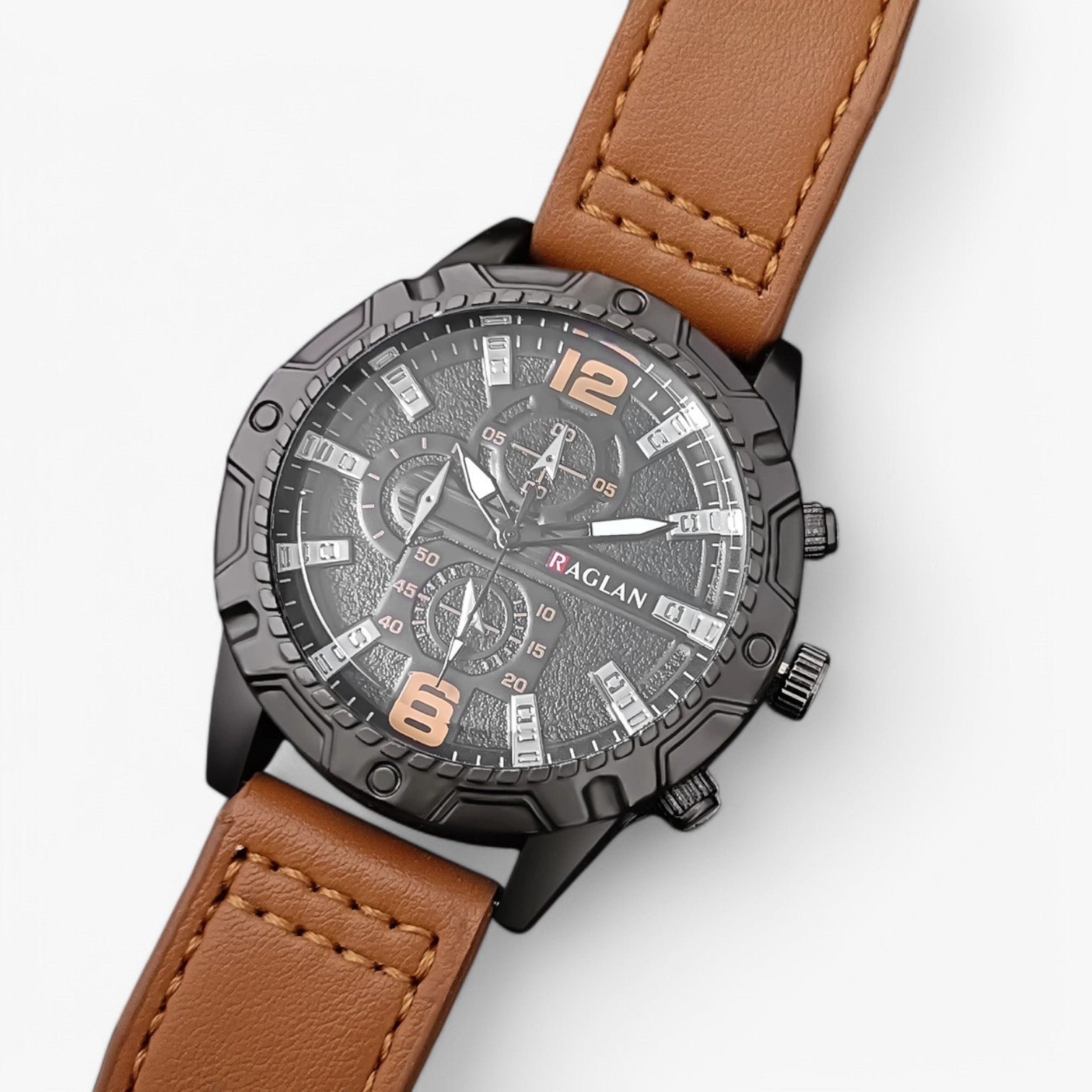 Viggo | Elegante e Confortevole – Orologio da Polso in Pelle per Uomini - - mens accessory watch watch for men - Concept Palermo