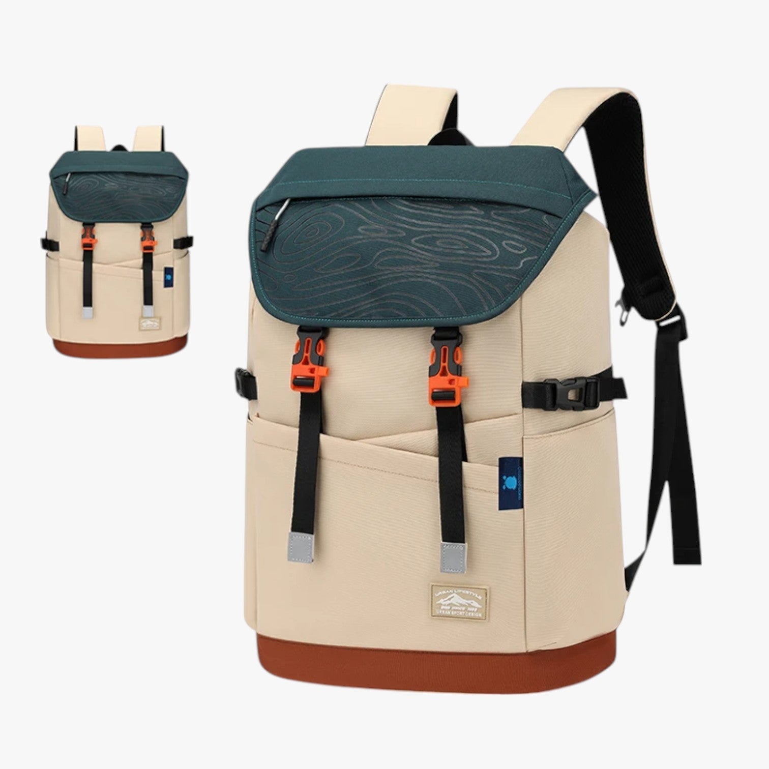 Maxwell | Zaino Outdoor 40L Compatto, Capiente, Pronto per Ogni Avventura - giallo 15 pollici - Bags bags for men men bag mens bag - Concept Palermo
