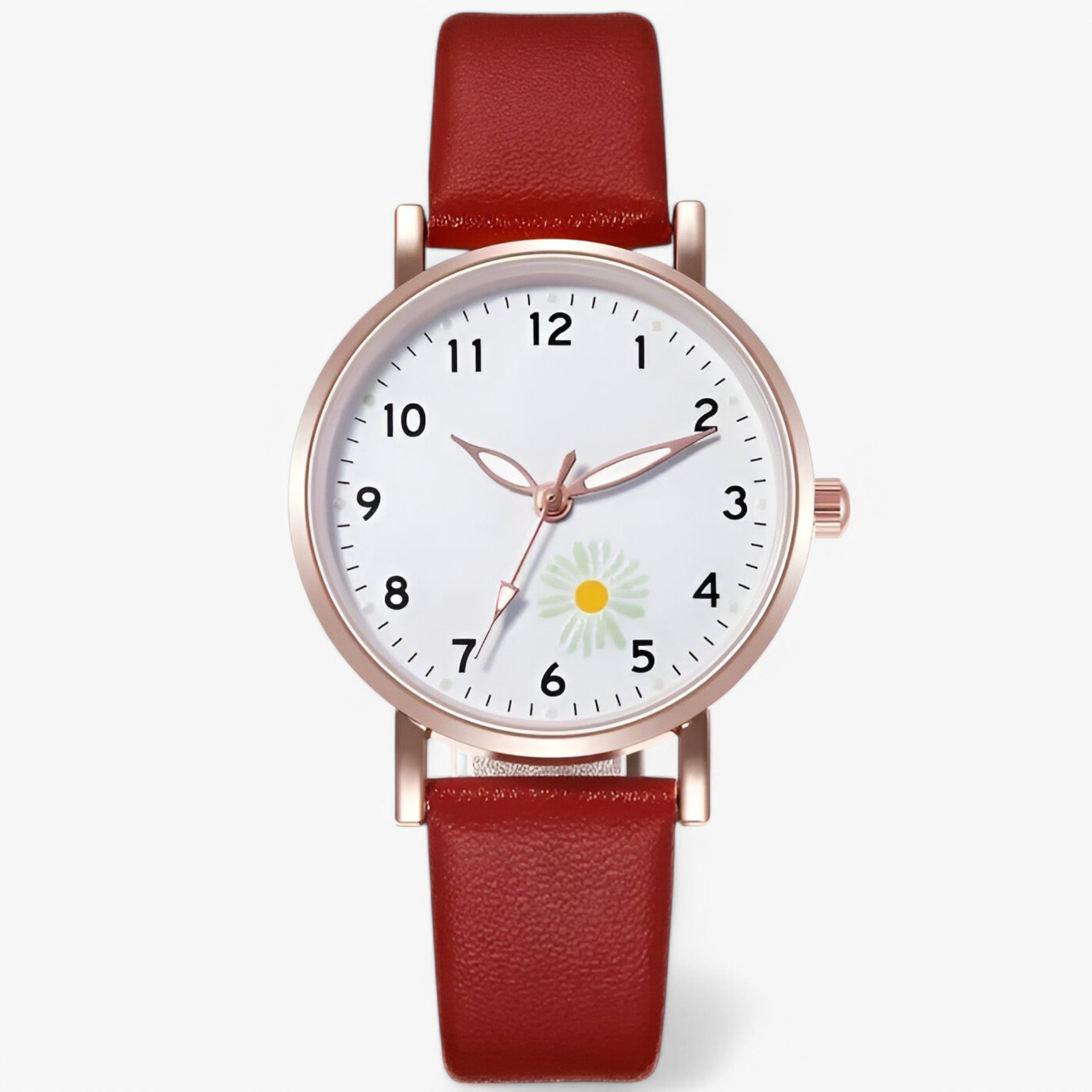 Clara | Orologio Retrò Luminoso da Donna - Rossa - female watch watch for women - Concept Palermo
