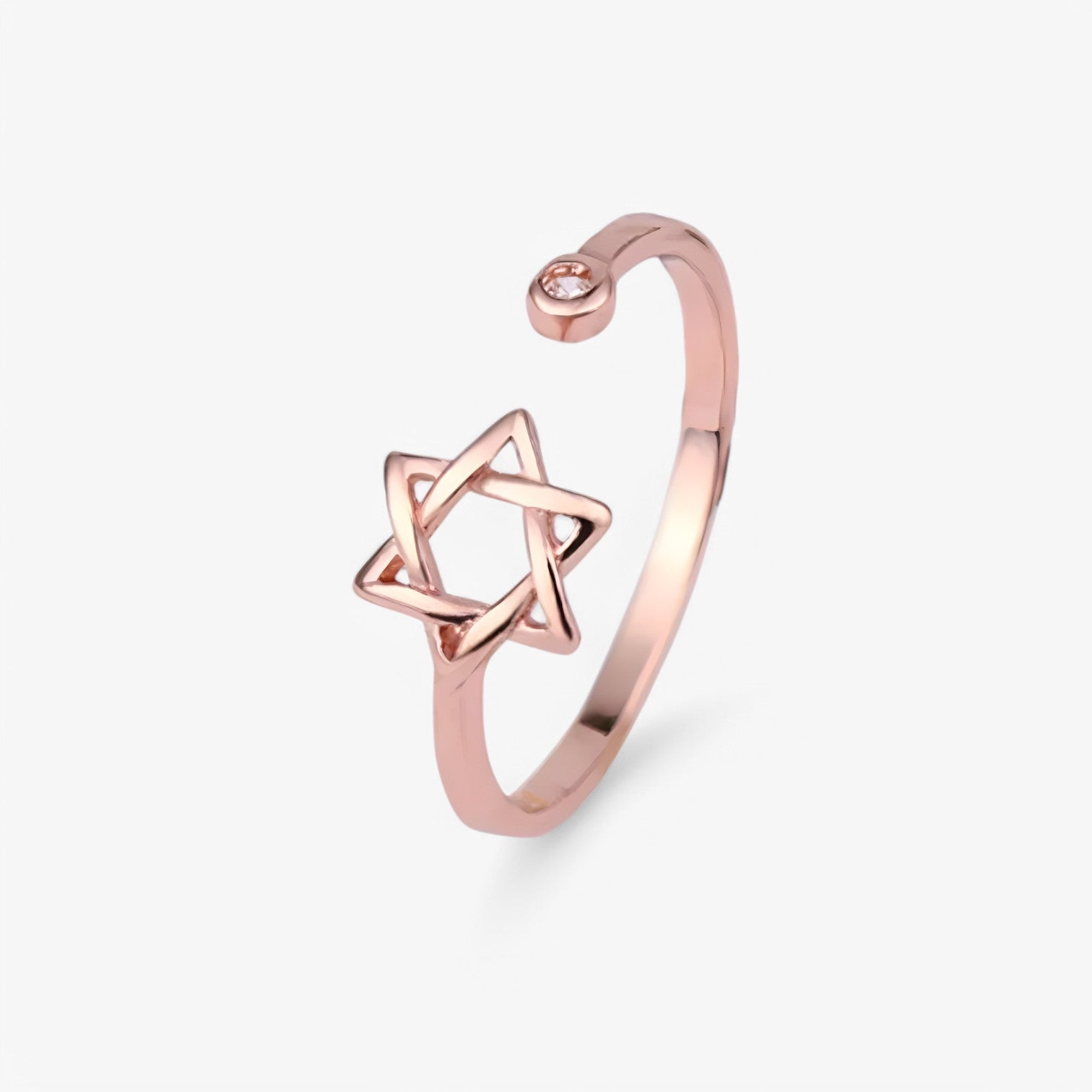 Brisa | Elegante anello in zircone ster - Regolabile e bellezza senza tempo - Oro rosa regolabile - Accessories Jewelry Rings womens ring - Concept Palermo