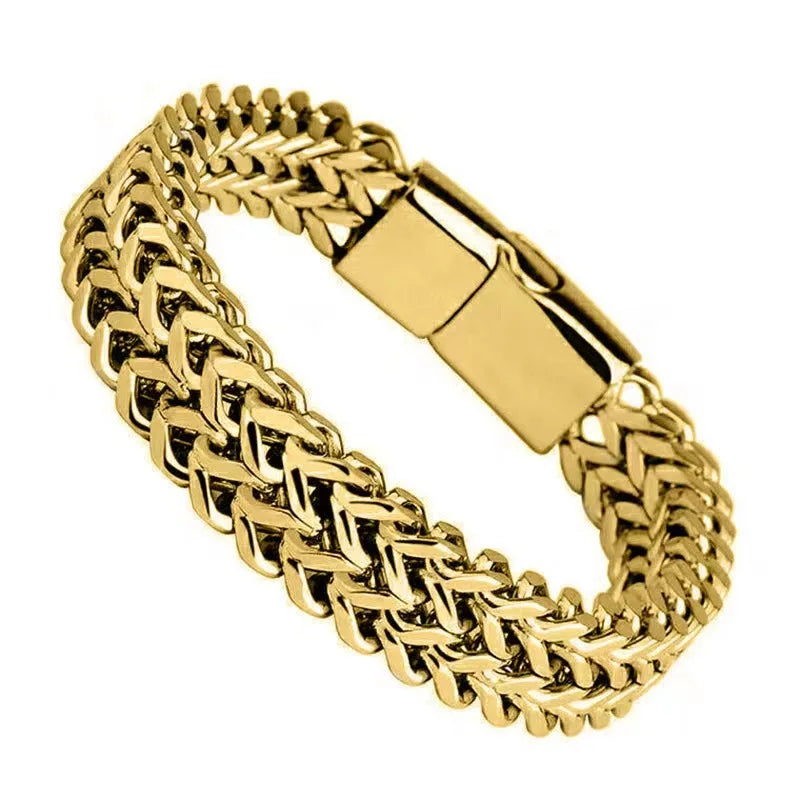 Yanis | Bracciale in acciaio inossidabile – chiusura invisibile e vestibilità perfetta - - BRACELET mens accessory mens bracelet - Concept Palermo
