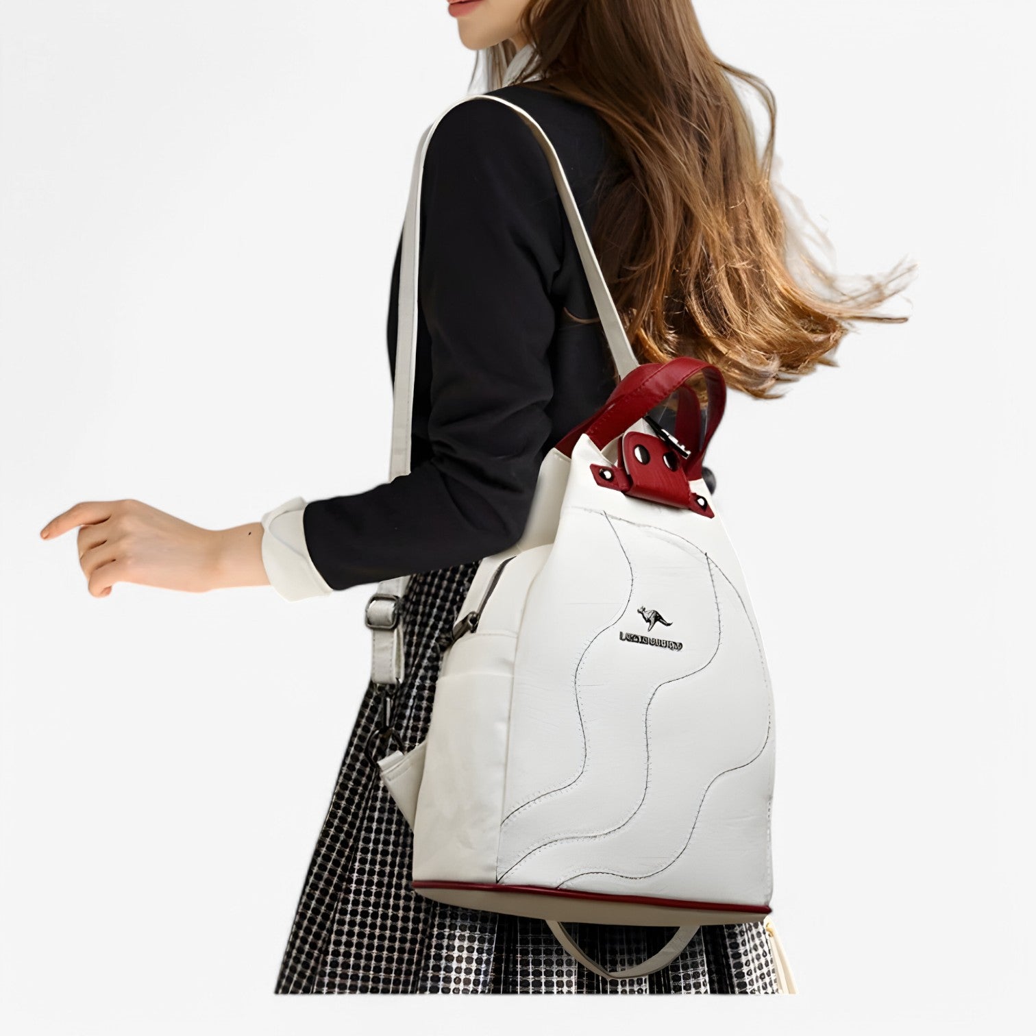 Aubree | Zaino in pelle elegante - Spazioso, sicuro e perfetto per i viaggi - - Backpacks Bags women bags - Concept Palermo