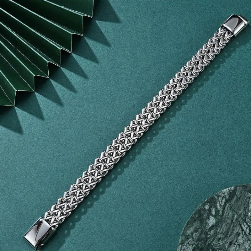 Yanis | Bracciale in acciaio inossidabile – chiusura invisibile e vestibilità perfetta - - BRACELET mens accessory mens bracelet - Concept Palermo