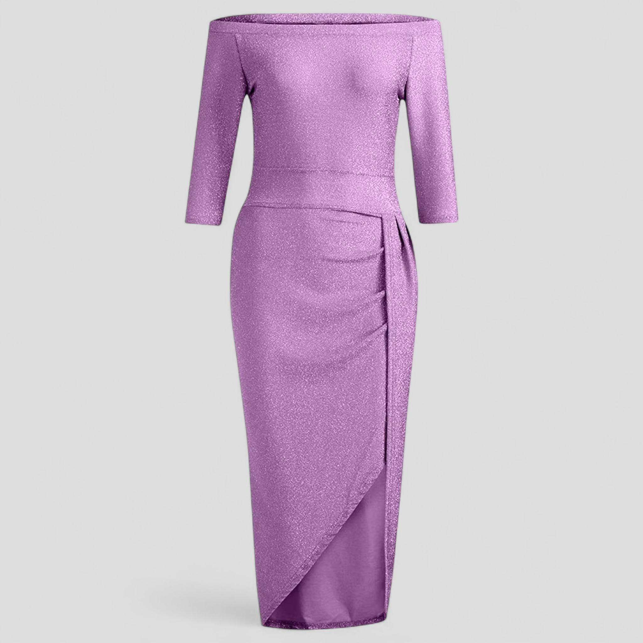 Alwinna - Abito elegante con spalle scoperte - Lavanda - - Concept Palermo