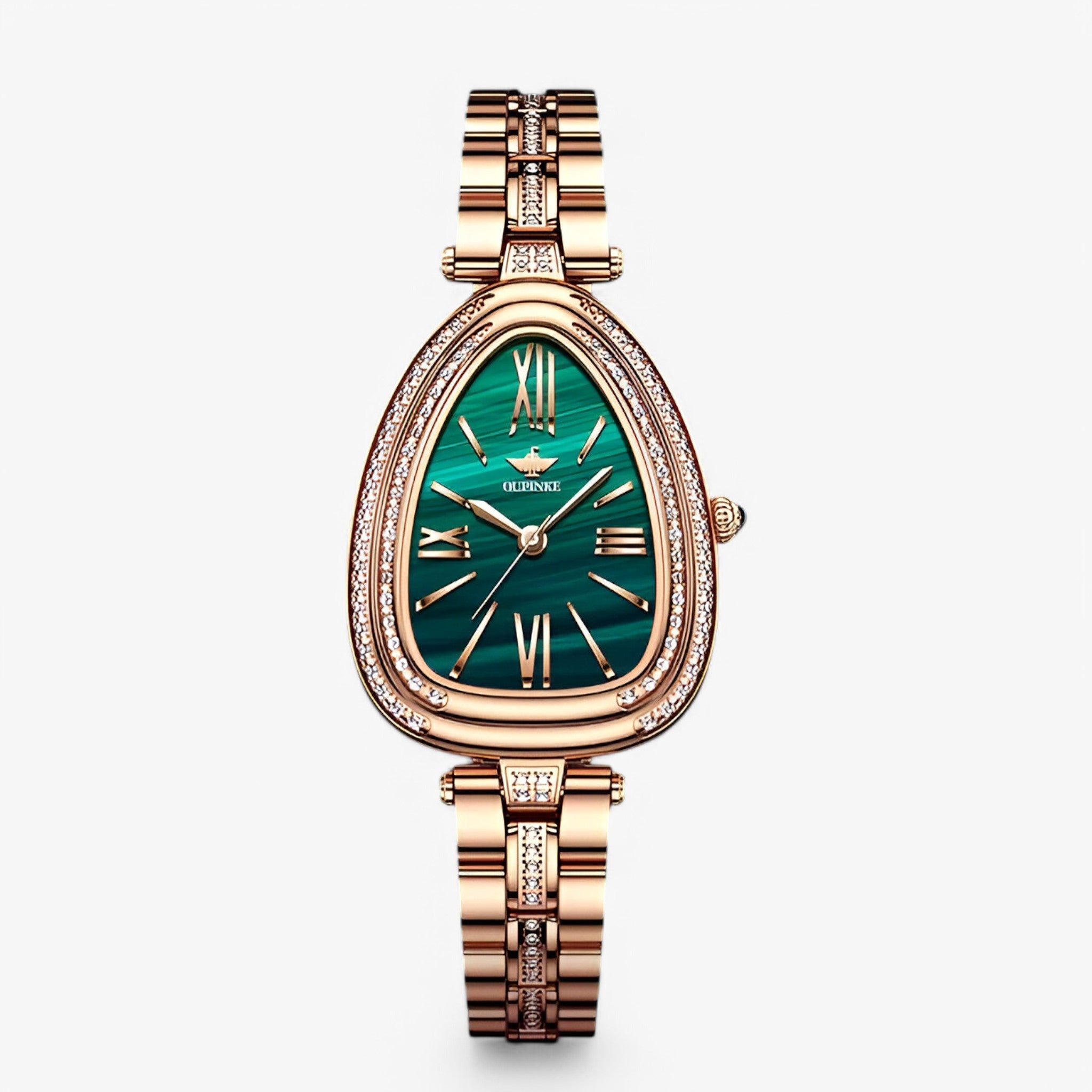 Freya | Orologio di lusso da donna con diamanti - Verde - female watch watch for women - Concept Palermo