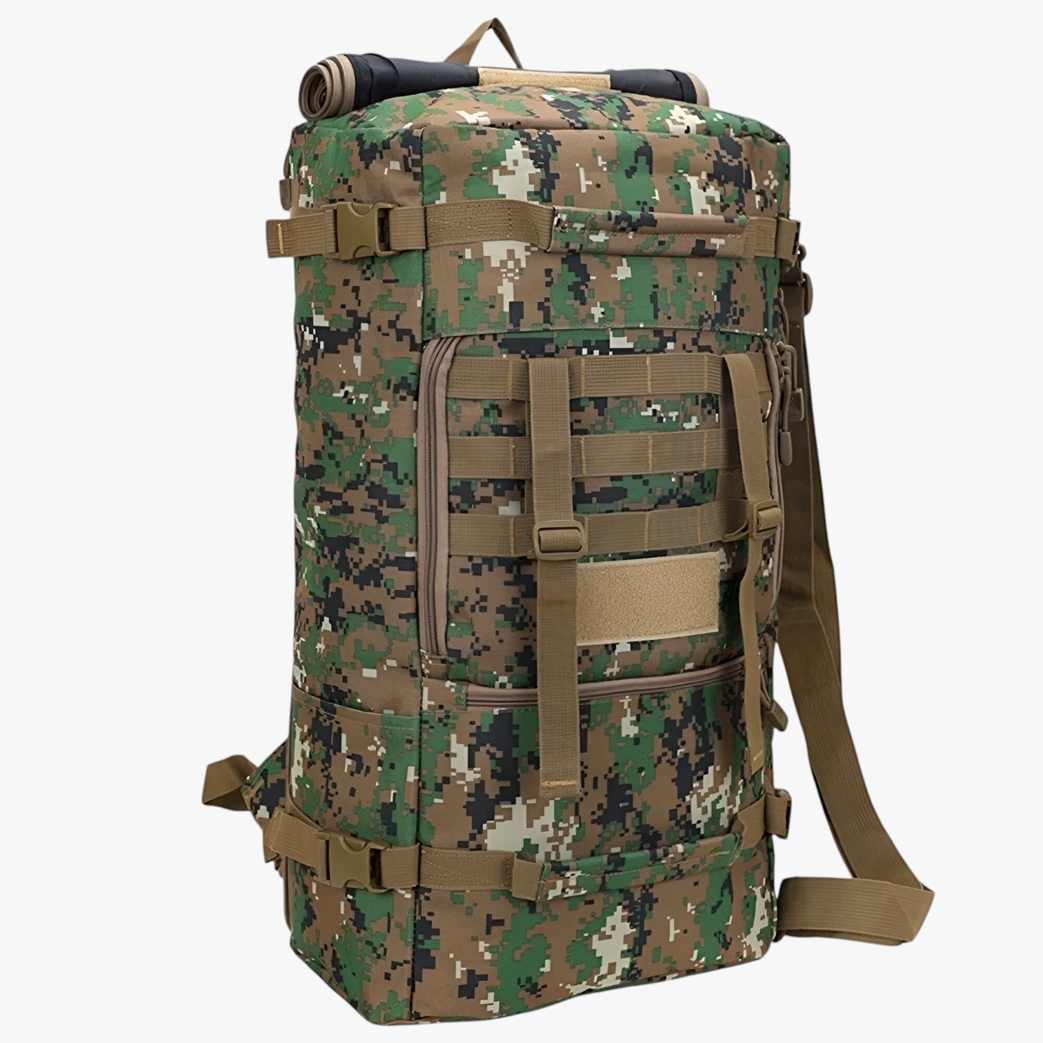 Bernardo | Ampio zaino da trekking da 50L per campeggio, escursionismo e alpinismo - Giungla digitale - Backpacks bag mens bag - Concept Palermo