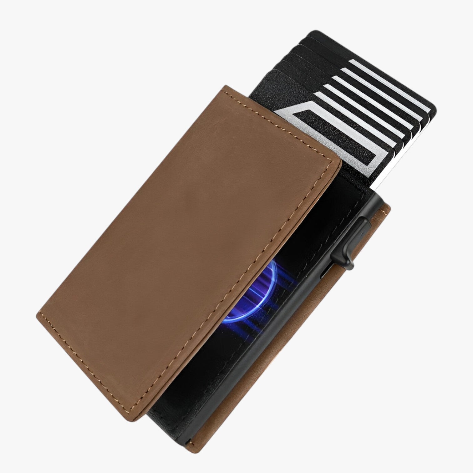 Finley | Slim RFID Wallet with Coin Pouch & Card Clip - Caffè - mens wallet wallet wallets - Concept Palermo