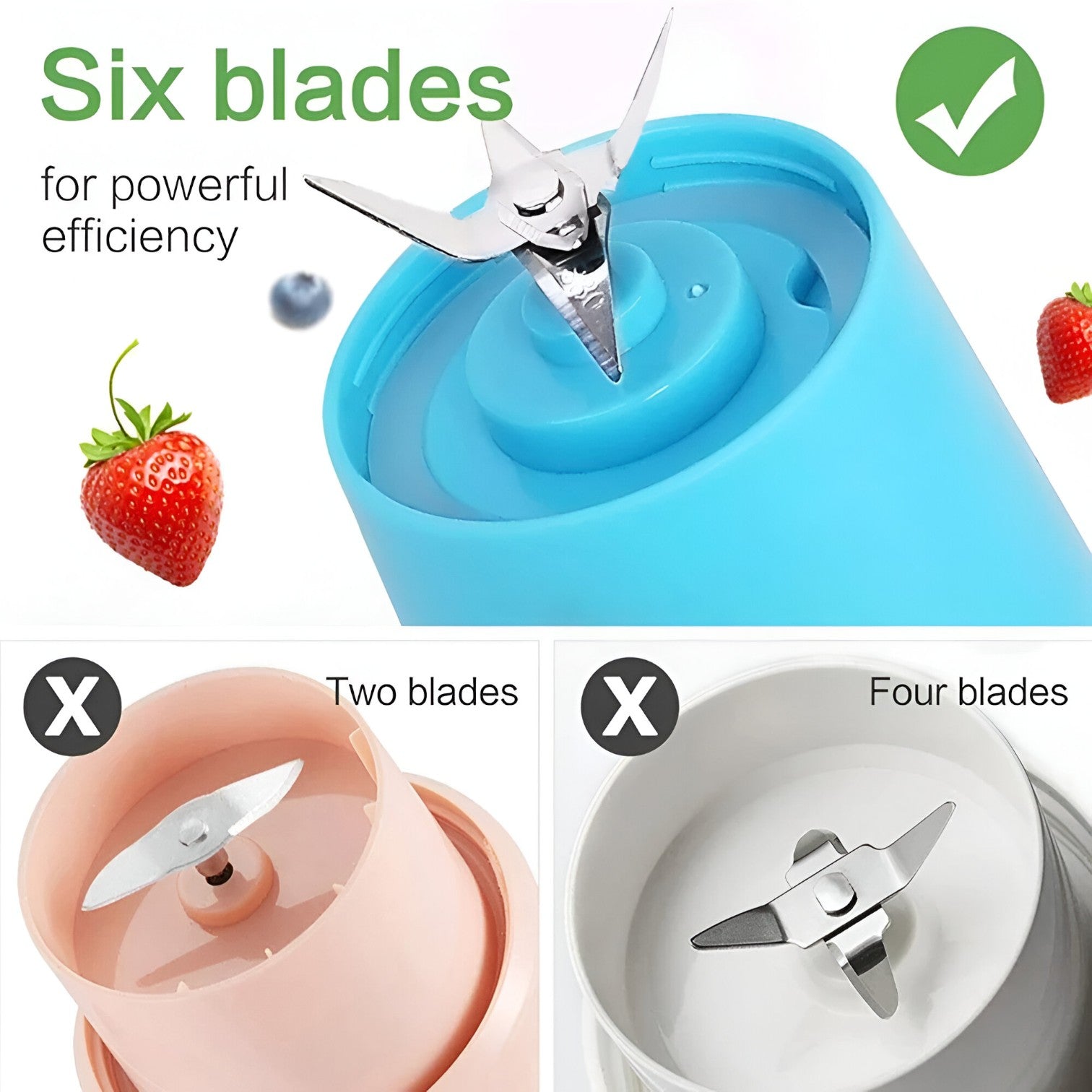 Karylle | Estrattore USB portatile: Smoothie freschi in qualsiasi momento e ovunque - - Kitchen kitchen accessory kitchen gadgets - Concept Palermo