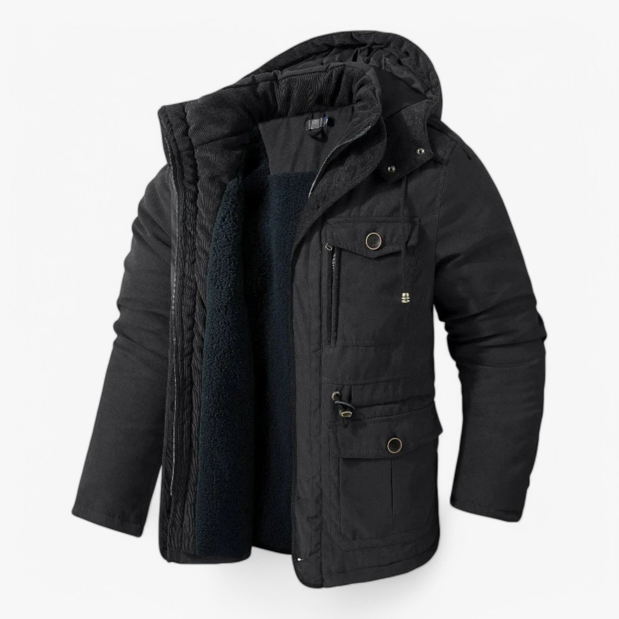 Jake | Giacca invernale - Nero - - Concept Palermo
