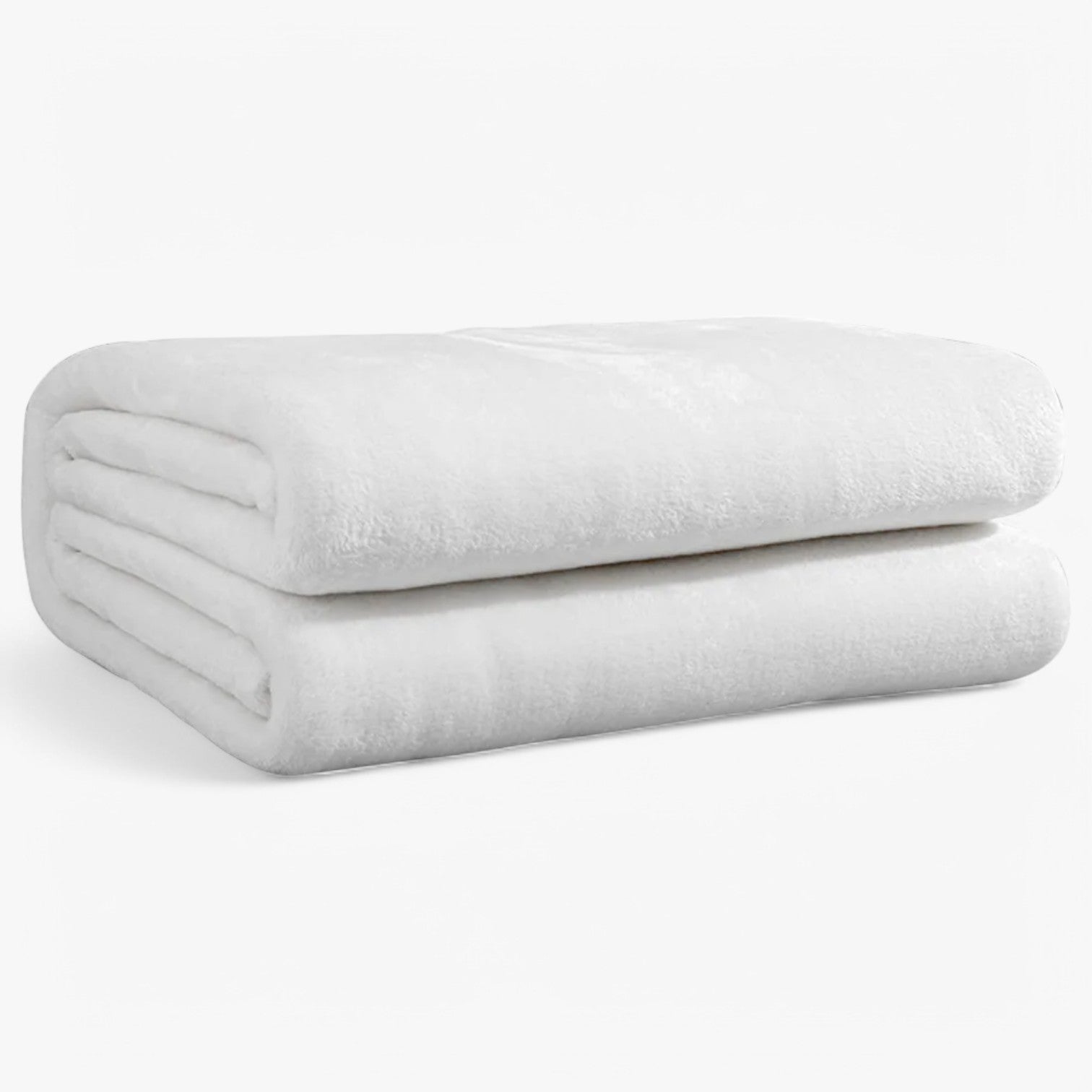 Lyra | Coperta morbida in flanella – Calore e comfort per ogni stanza - Bianco - bedroom Home - Concept Palermo